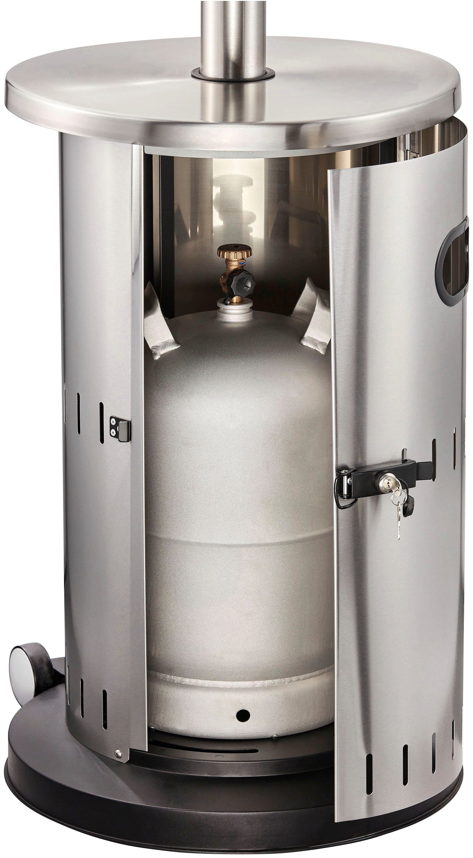 Enders® Terrassenstrahler Solid Eco Green 6kW, Höhe: 218 cm