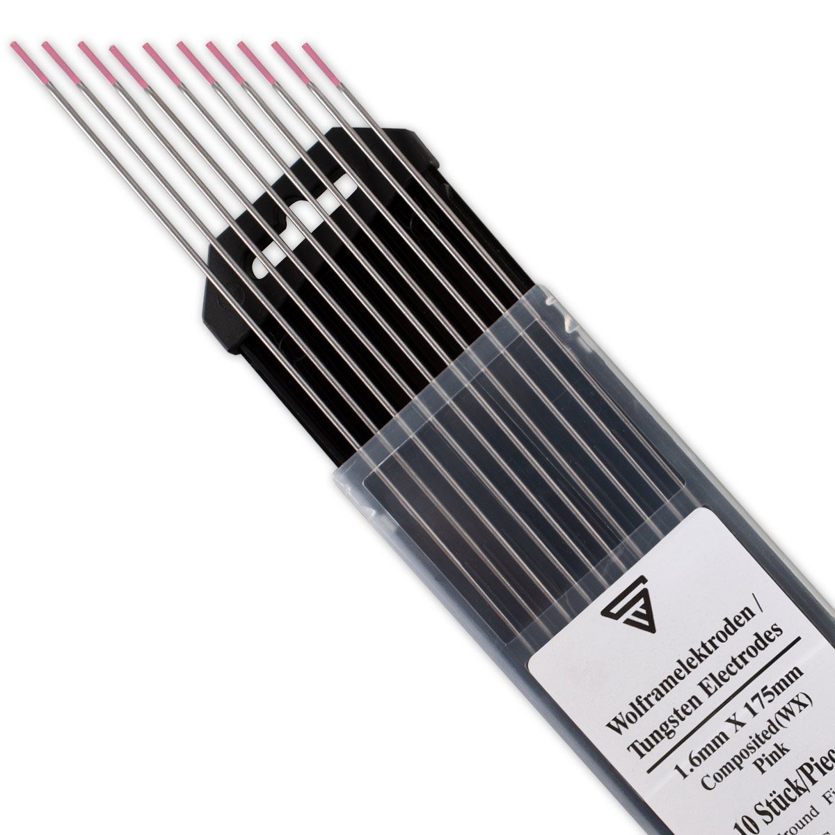 STAHLWERK Inverterschweißgerät Wolframelektroden 1,6 x 175 mm WX Pink 10 Stück, Packung, 10-tlg.