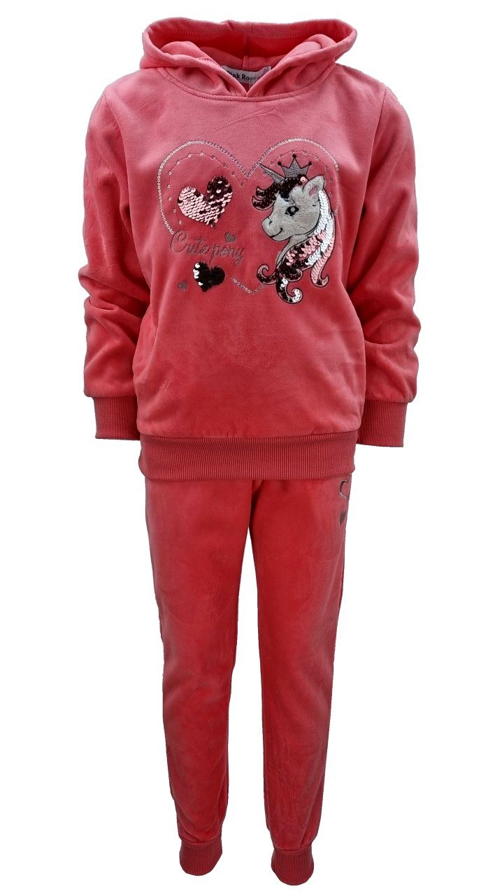Jogginganzug Nicki Sweatanzug, Freizeitset, Kapuzen Pullover + Jogginghose MF292