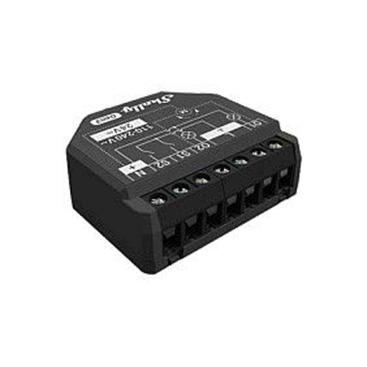 Shelly Shelly Relais 2PM Gen3 WLAN max. 16A 2 Kanäle Messfunktion Unterputz Smart-Home-Steuerelement