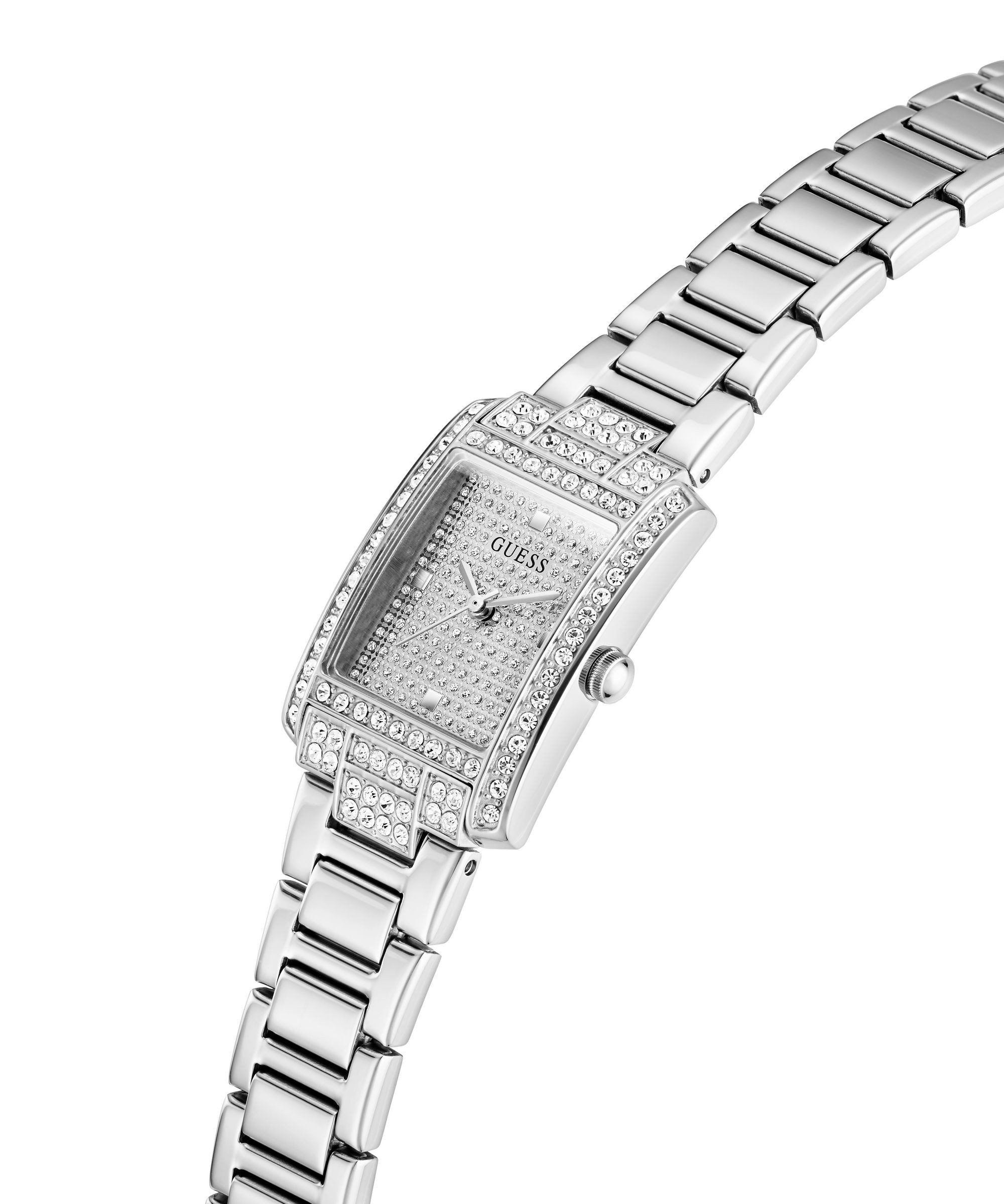 Guess Quarzuhr BONNET GW0995L1, Armbanduhr, Damenuhr, Edelstahlarmband, analog