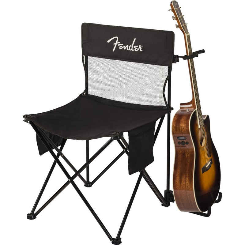 Fender Spielzeug-Musikinstrument, Festival Chair mit Gitarrenständer - Zubehör für Gitarren