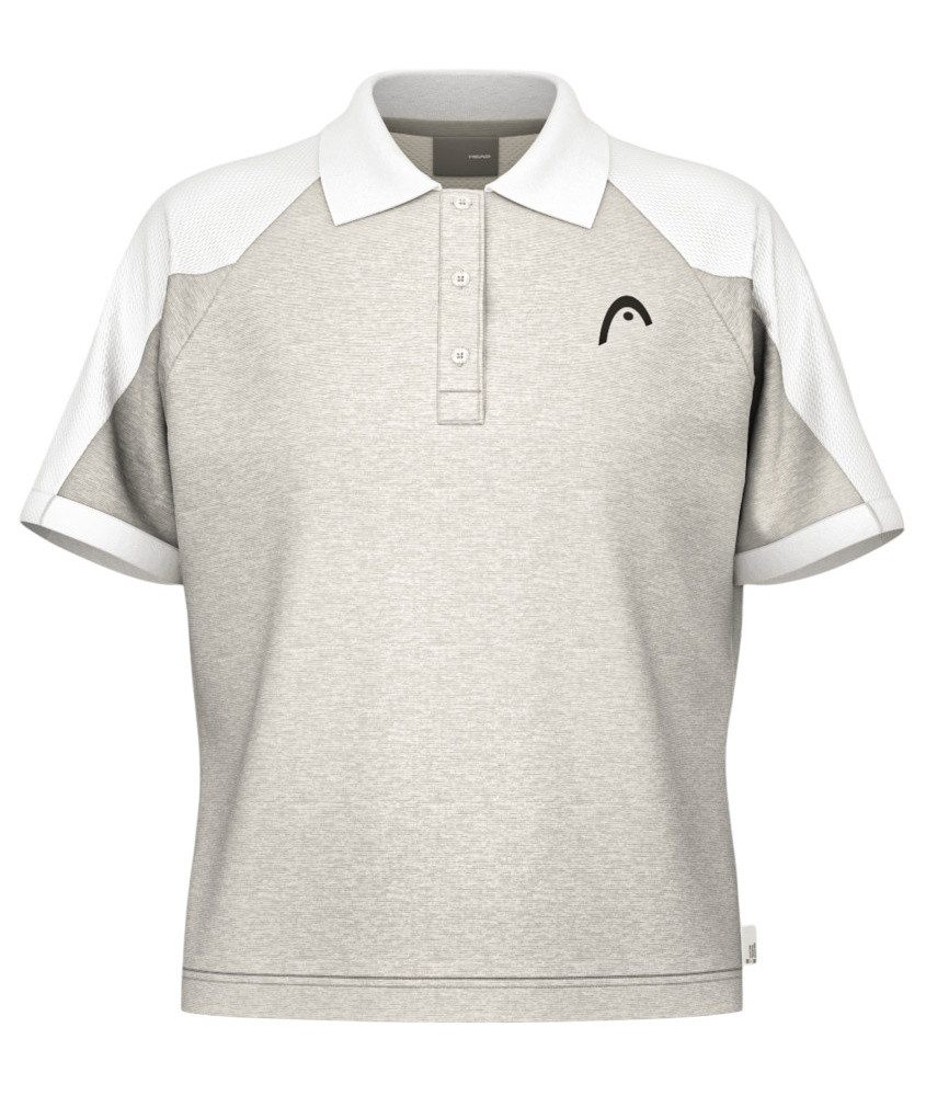 Poloshirt Play Tech (Polyester-Jacquard, schnelltrocknend) 2025 grau Damen