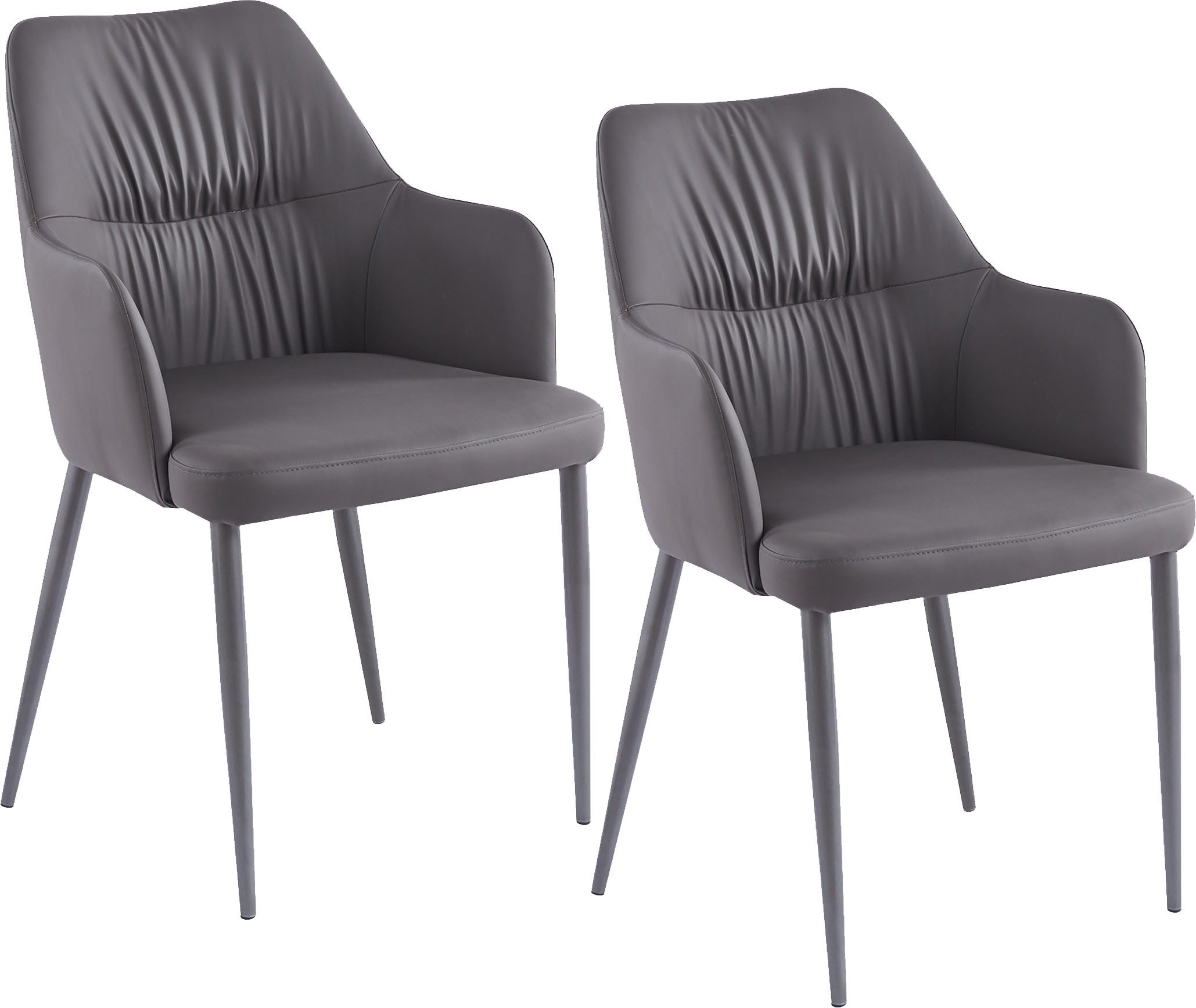 Kayoom Polsterstuhl Stuhl Merit 125 2er-Set, günstig online kaufen