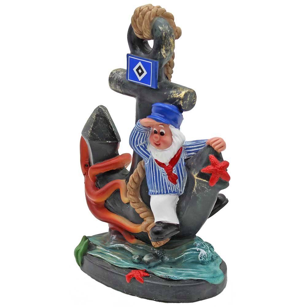 Hamburger SV Gartenzwerg HSV Gartenzwerg Anker