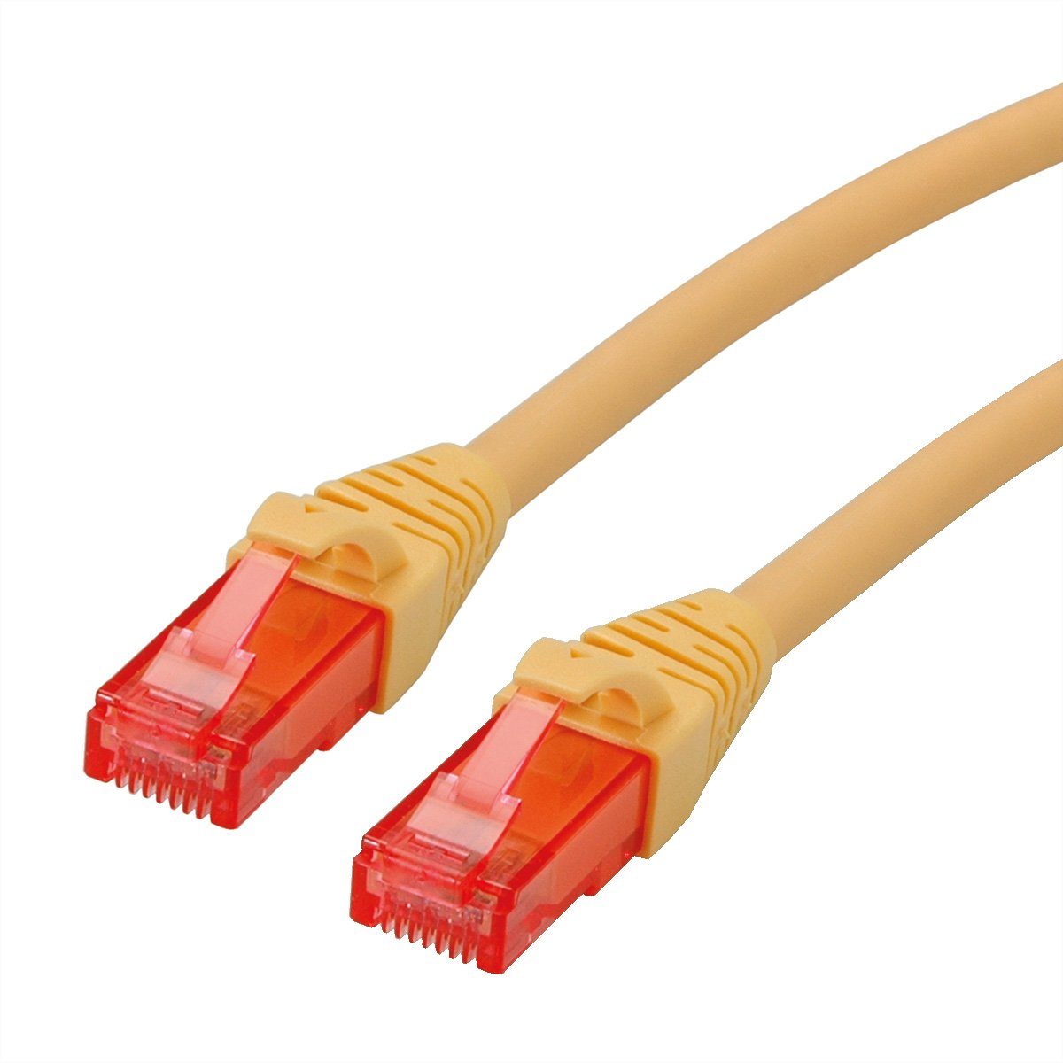 ROLINE Patchkabel Cat.6 UTP, Component Level, LSOH LAN-Kabel, RJ-45 Männlich (Stecker), RJ-45 Männlich (Stecker) (30.0 cm)