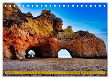 CALVENDO Wandkalender Algarve pur (Tischkalender 2025 DIN A5 quer), CALVENDO Monatskalender