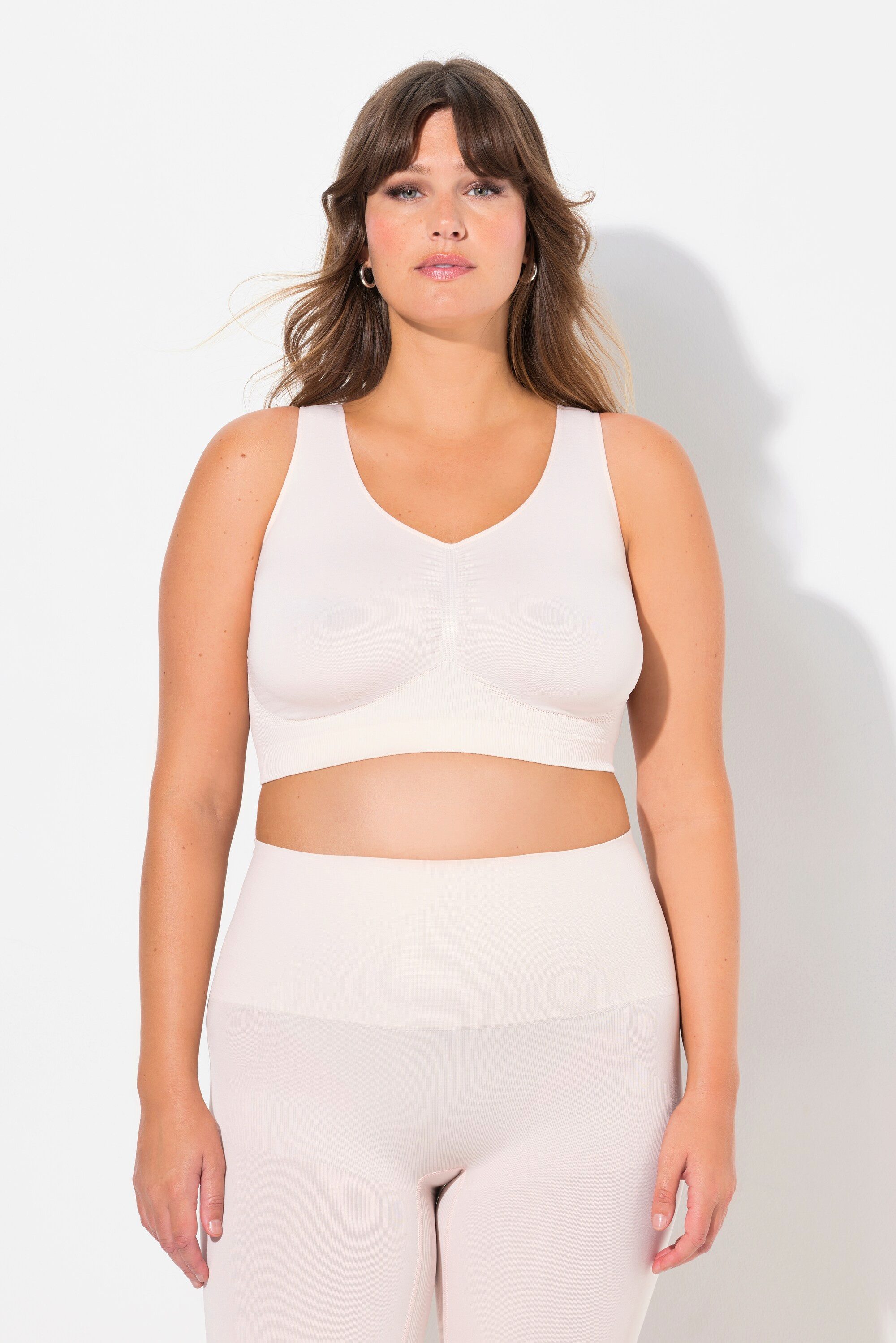 Ulla Popken Bustier Shaping-Bustier nahtlos ohne Verschluss