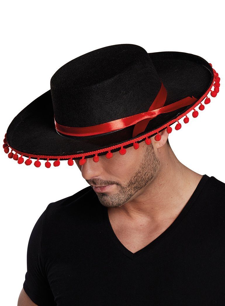 Rubie´s Kostüm Spanischer Flamencohut, Traditioneller spanischer Hut für Tänzer und Tänzerinnen