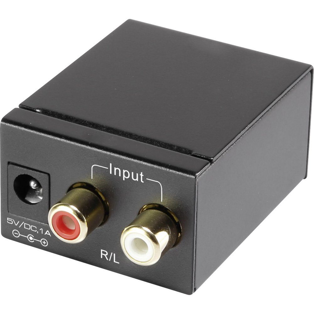 AV Konverter [Cinch - Toslink, Cinch-Digital] SpeaKa Professional SP- Audio-Adapter