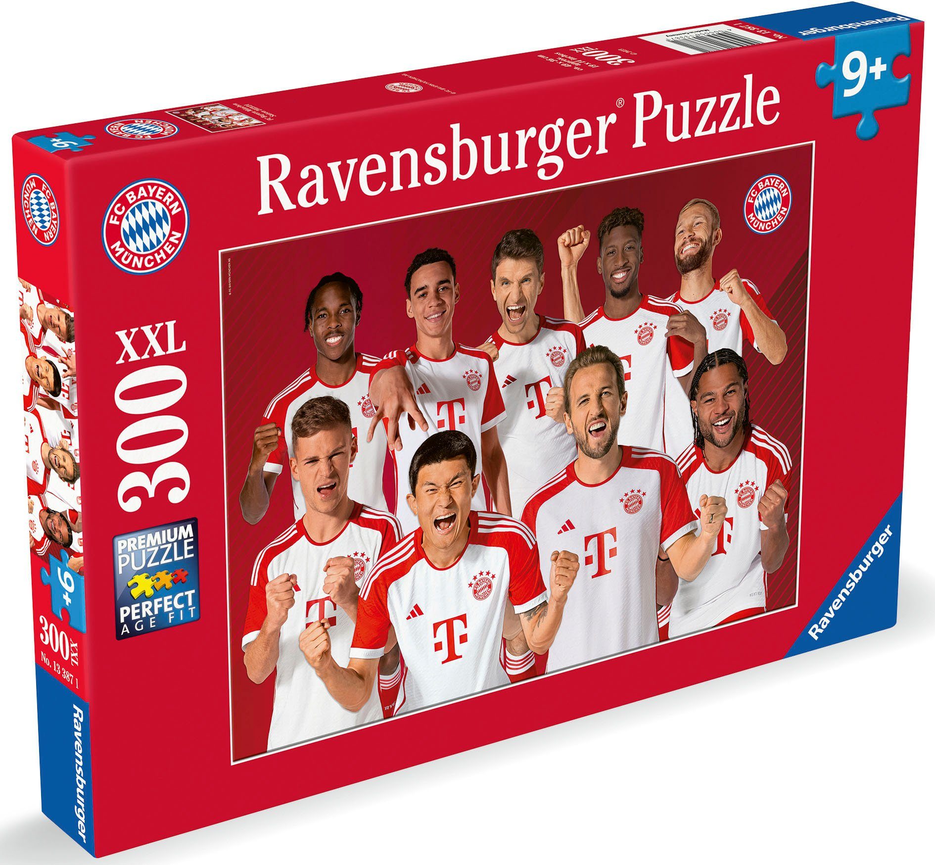 Ravensburger Puzzle FC Bayern schützt Saison - Germany; 300 Puzzleteile, in FSC® - Made 2023/24, Wald weltweit