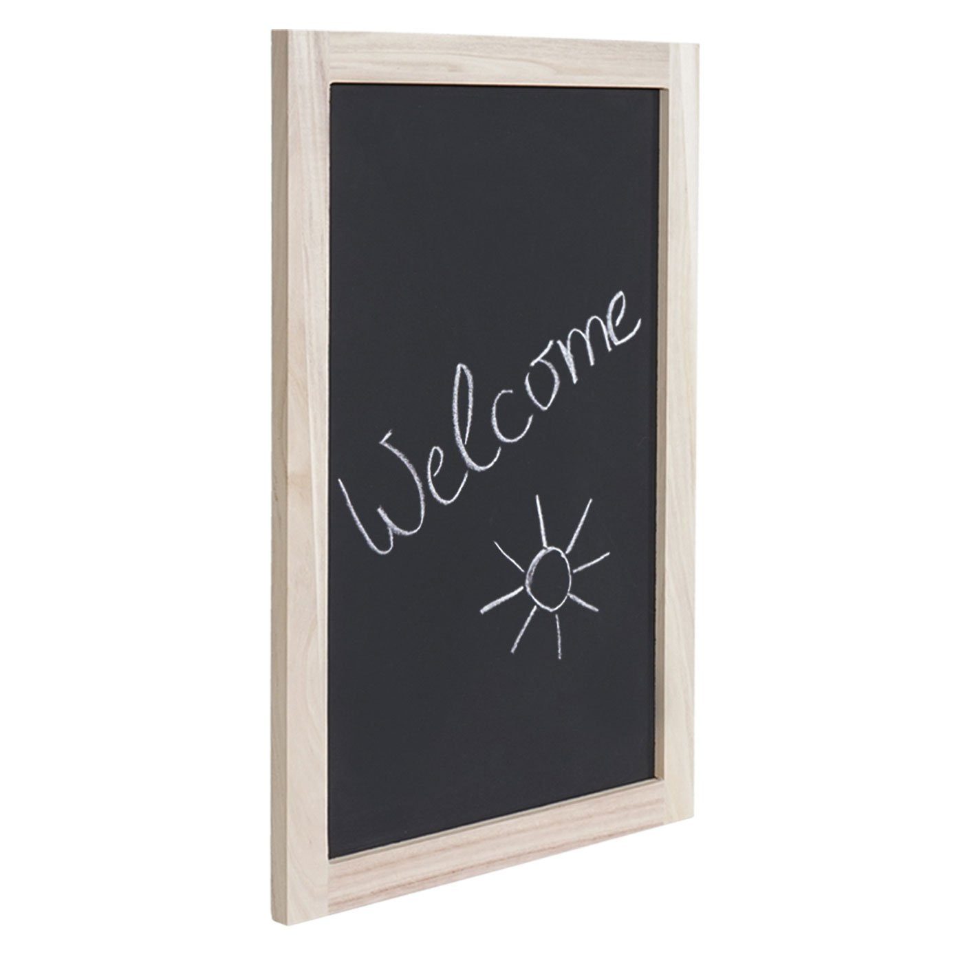 PROREGAL® Wandtafel Kreidetafel Schreibtafel Schiefertafel Dekotafel verschiedene Maße