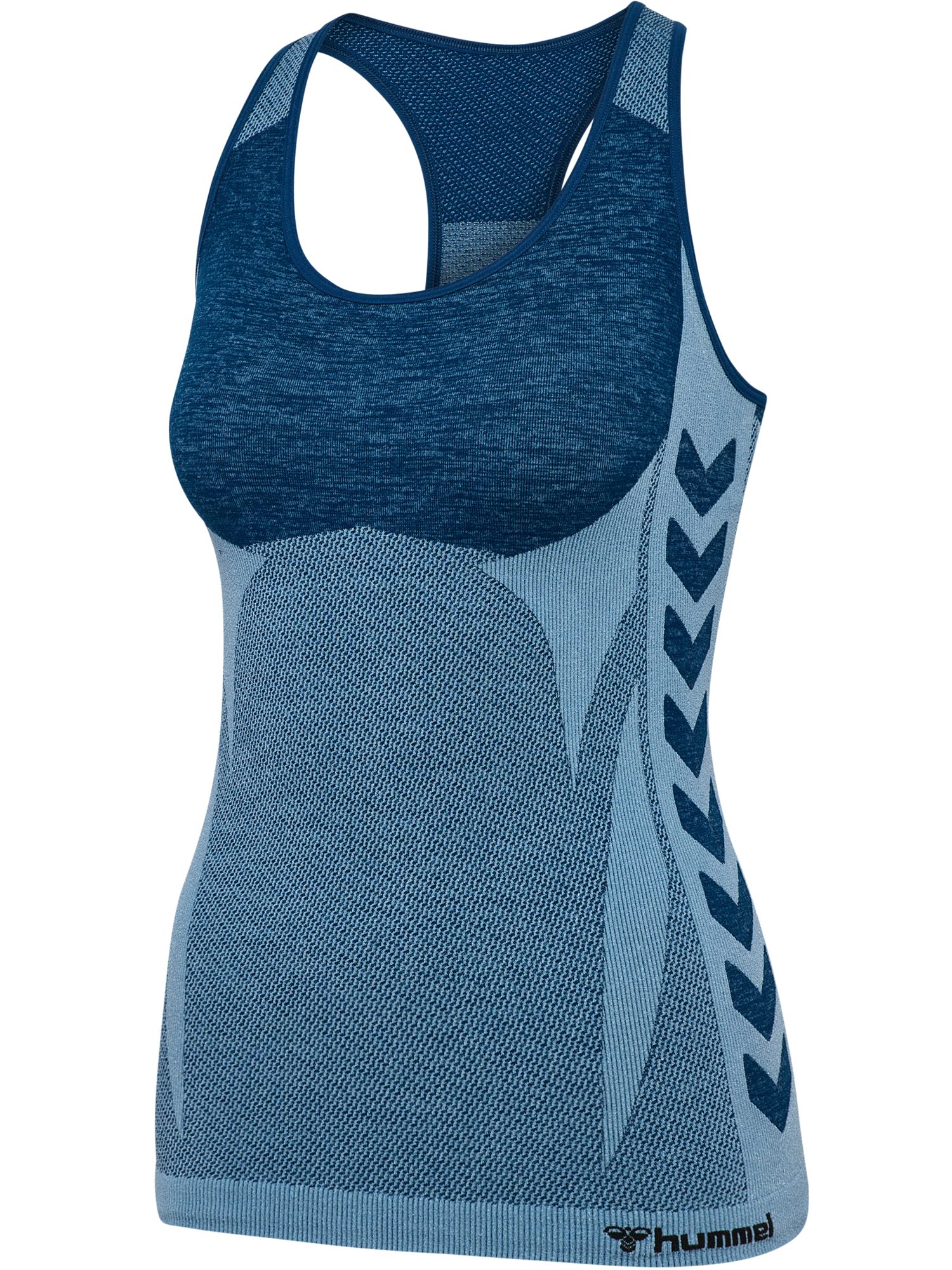 hummel Tanktop HMLCLEA SEAMLESS TOP Tanktop-Schnitt, mit gestricktem Mesh auf der Rückseite – Bild 3 von 3
