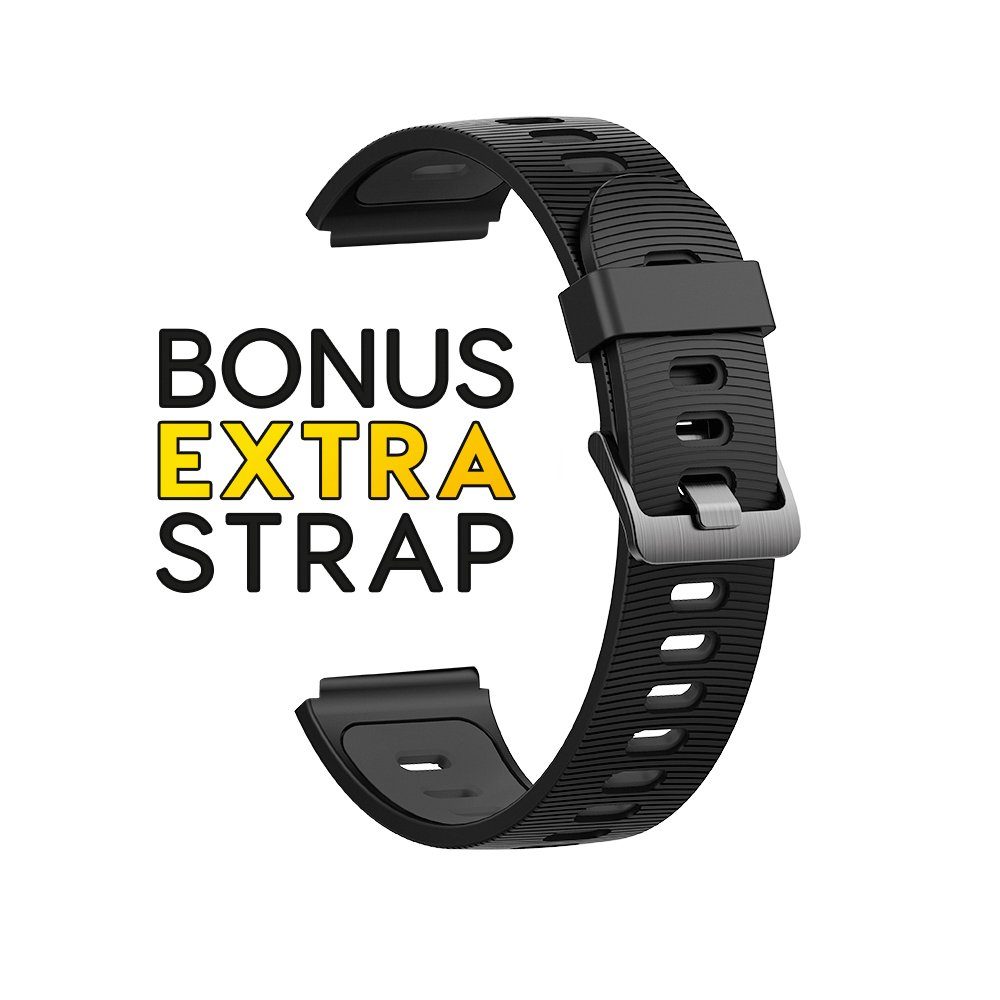 Forever Smartwatch Armband Uhr GPS Bluetooth Wasserdicht IP68 Smartwatch