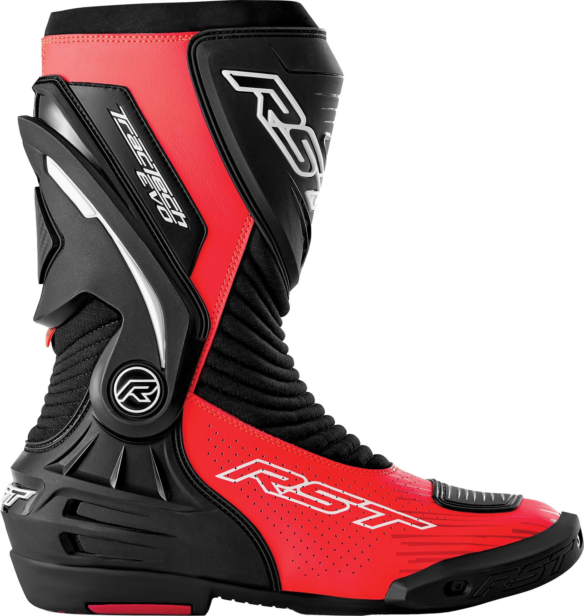 RST Tractech Evo D3O perforierte Motorrad Stiefel Motorradstiefel perforiert,wechselbare Zehenschleifer