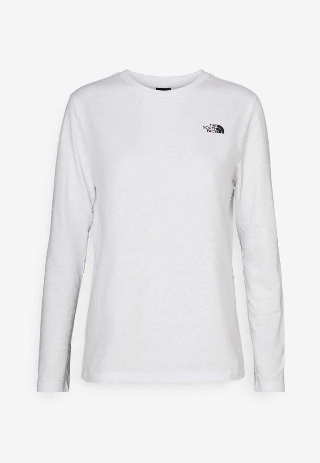 The North Face Langarmshirt W L/S SIMPLE DOME TEE TNF WHITE