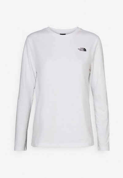 The North Face Langarmshirt W L/S SIMPLE DOME TEE TNF WHITE