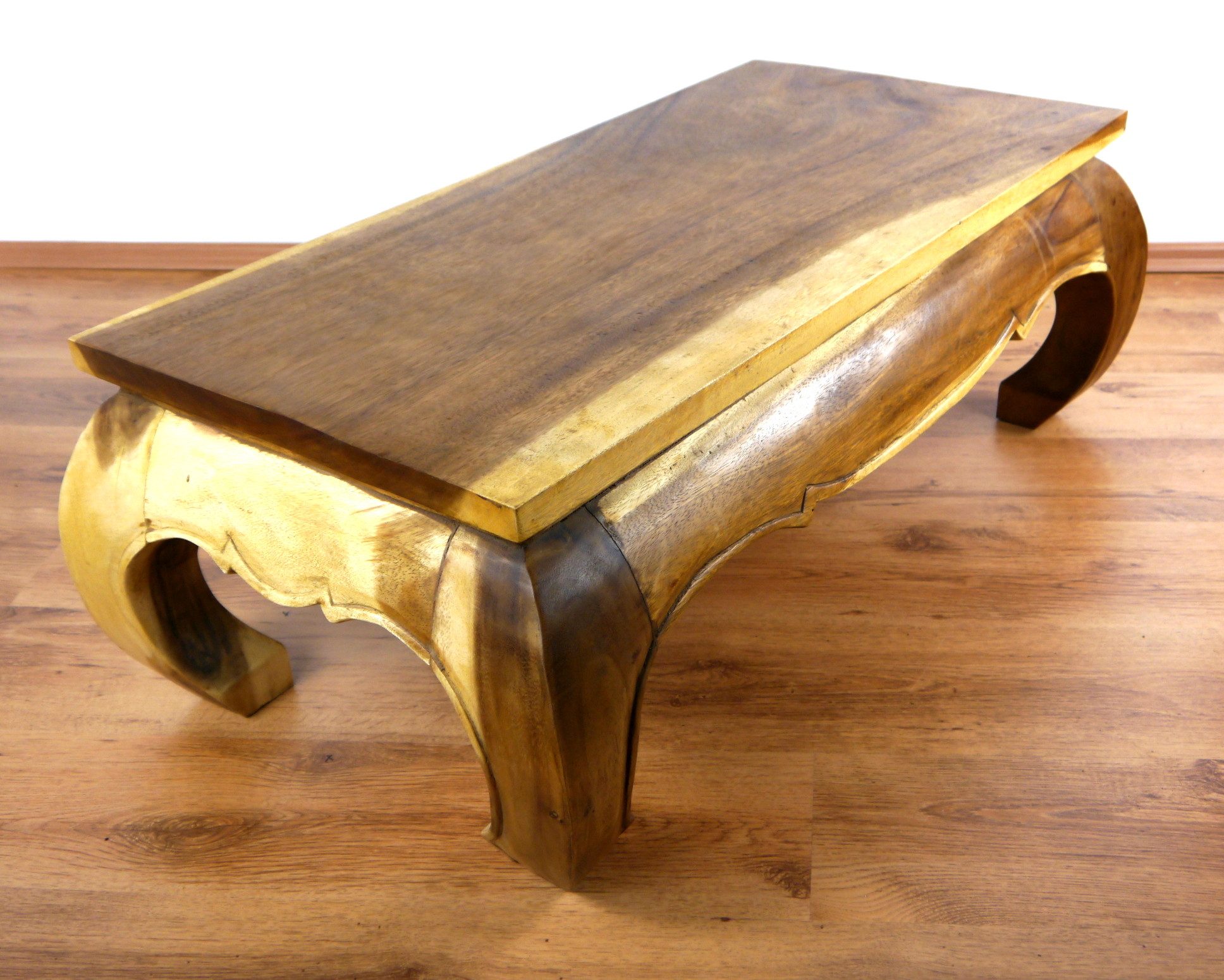 livasia Couchtisch Opiumtisch handgefertigt aus Akazienholz, 100x50cmx40cm