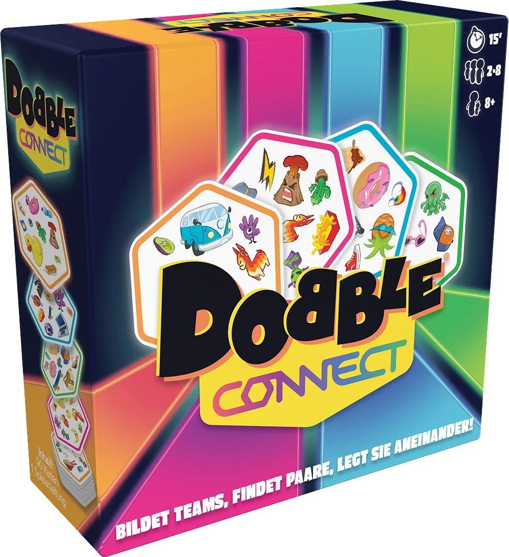 Zygomatic ZYGD0028 Dobble Familienspiel Connect Reaktionsspiel Spiel,