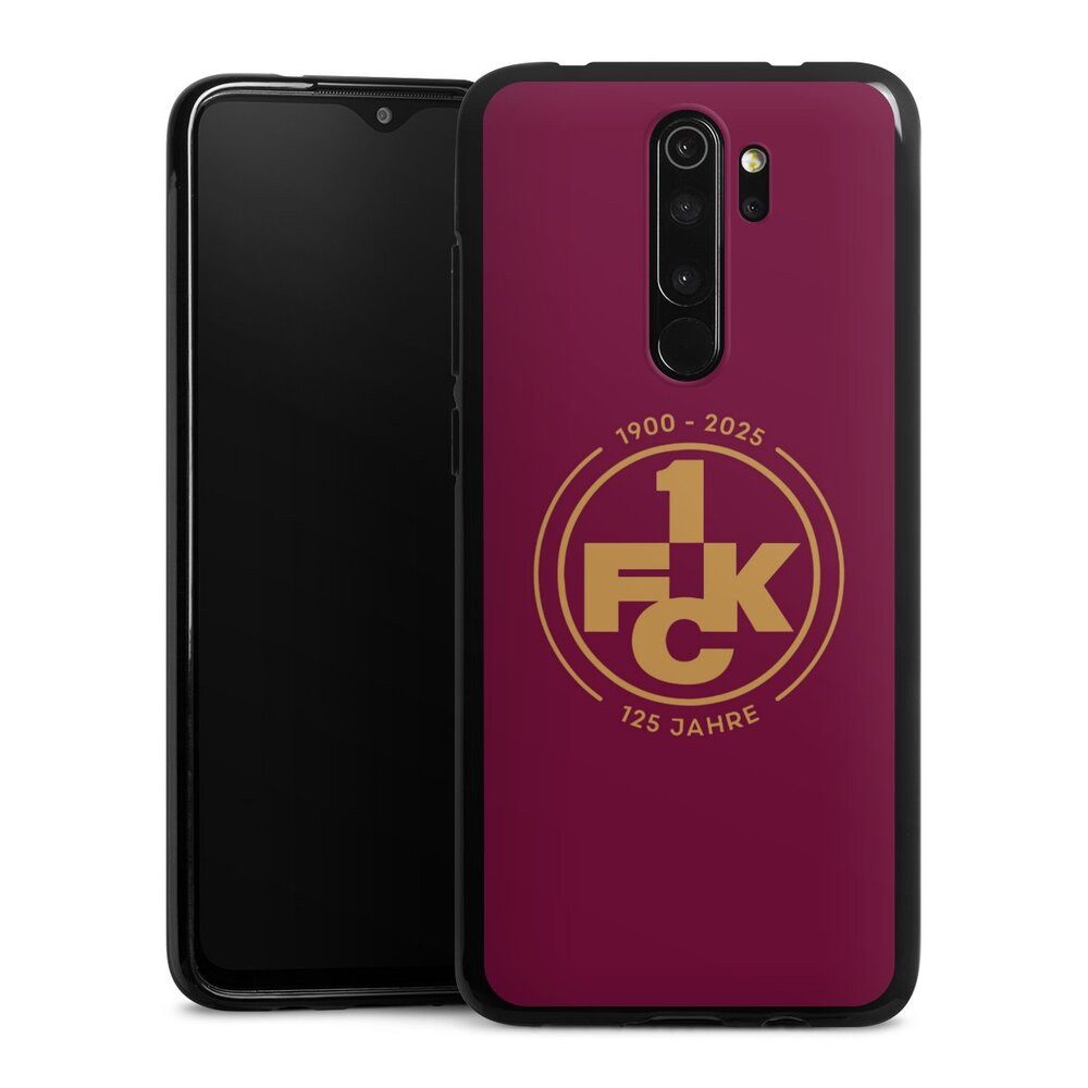 DeinDesign Handyhülle 1. FC Kaiserslautern 1. FCK 125 Jahre 1. FCK 125. Jubiläum, Xiaomi Redmi Note 8 Pro Silikon Hülle Bumper Case Handy Schutzhülle