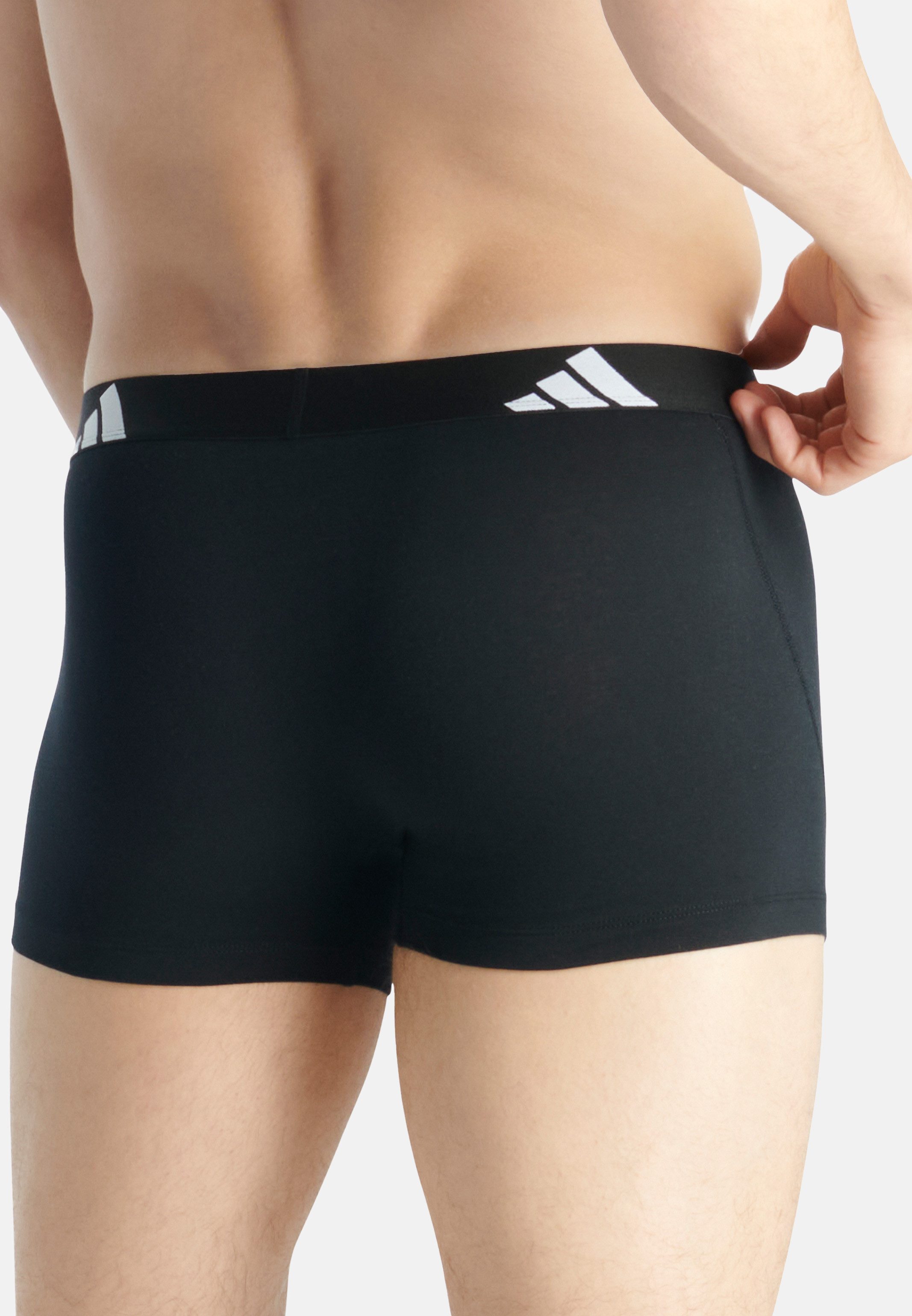 adidas Sportswear Retro Boxer 10er Pack Active Flex Cotton (Spar-Set, 10-St) Retro Short / Pant - Baumwolle - ohne Eingriff - Atmungsaktiv
