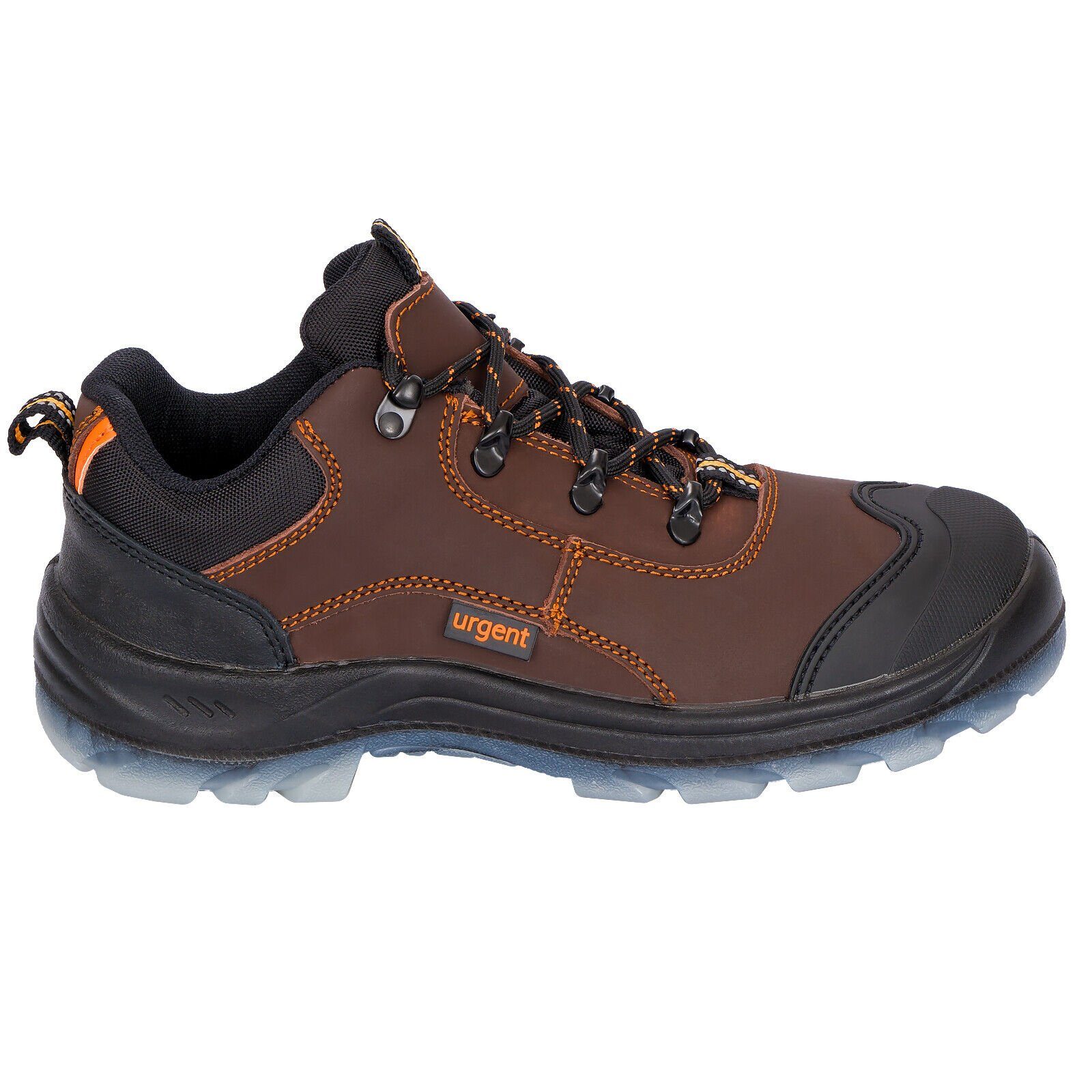 Urgent Arbeitsschuhe Sicherheitsschuhe Halb Schutzschuhe Stahlkappe Leder S3 Arbeitsschuh – Bild 5 von 5
