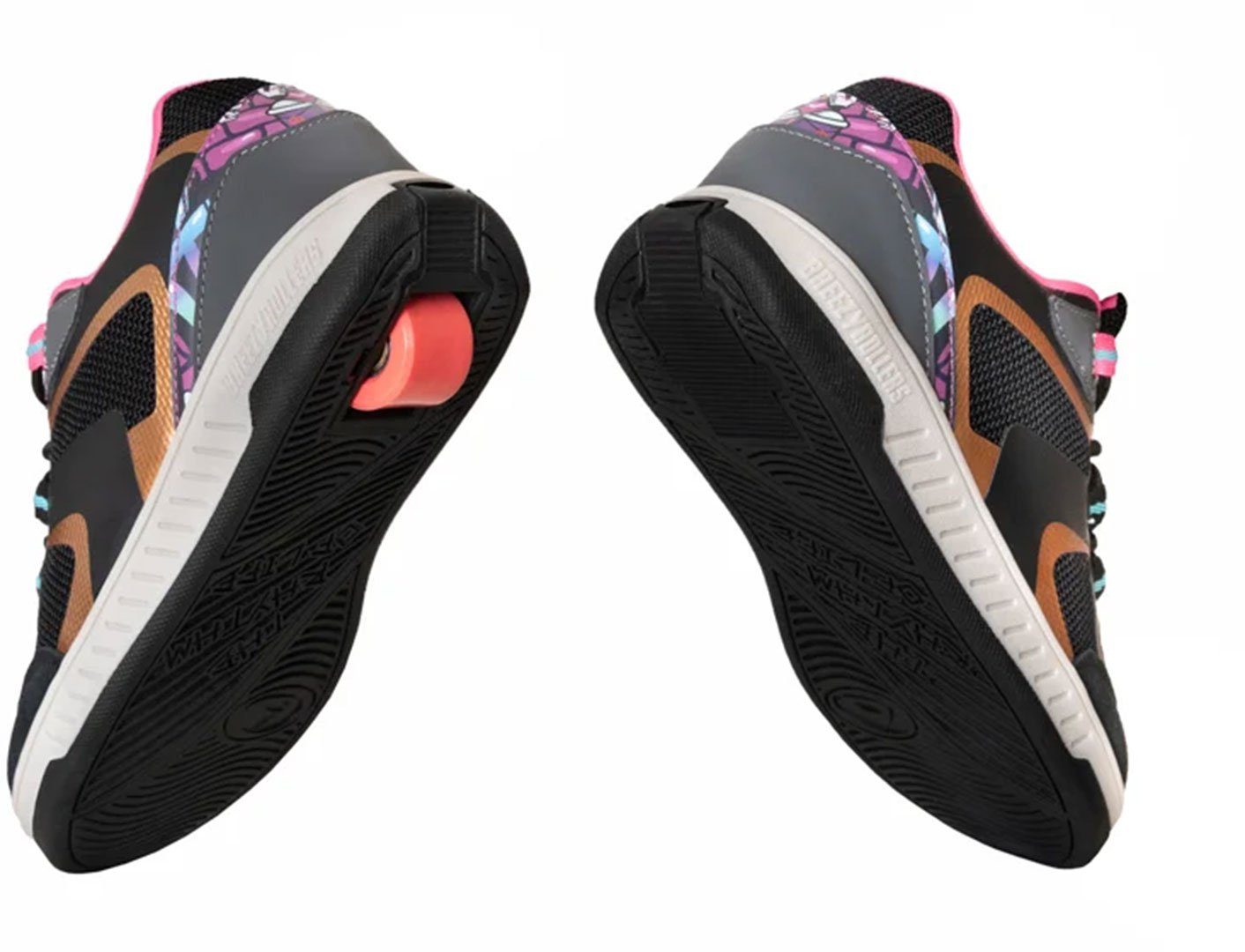 BREEZY ROLLERS Rollschuhe BREEZY ROLLERS BEPPI 2192371 Schuh mit Rollen black/multi/pink