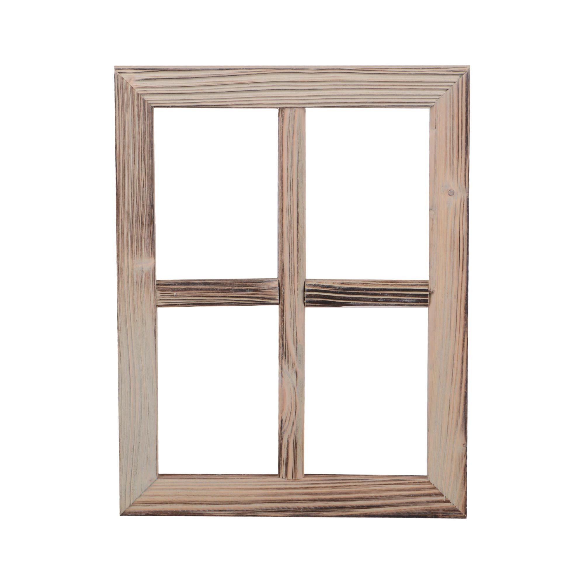 UNUS HOME Wanddekoobjekt Holzfenster Dekoration Altholz günstig online kaufen