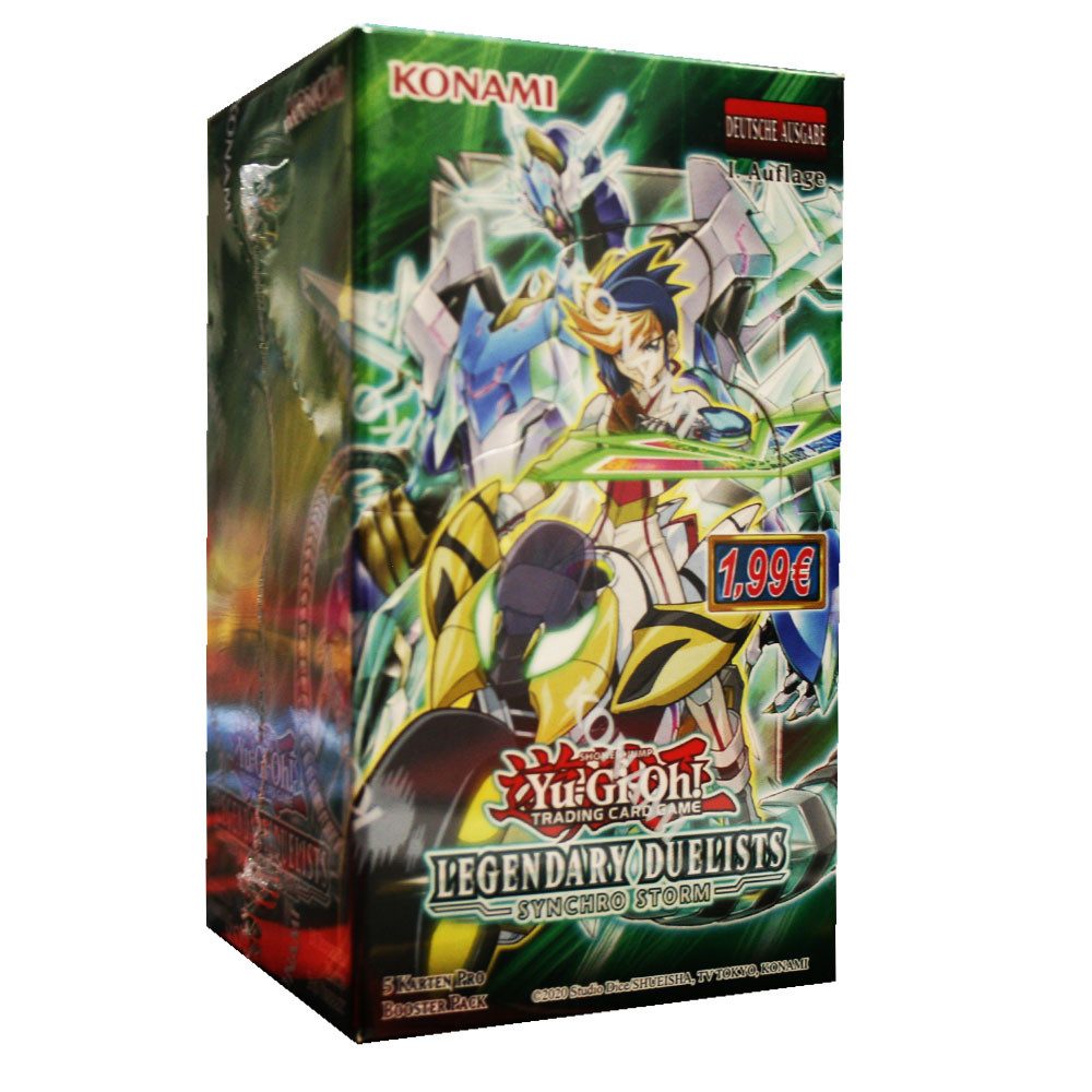 Yu-Gi-Oh Sammelkarte YGO Legendary Duelist: Synchro Storm 1 18 Display Deutsch 1. Auflage