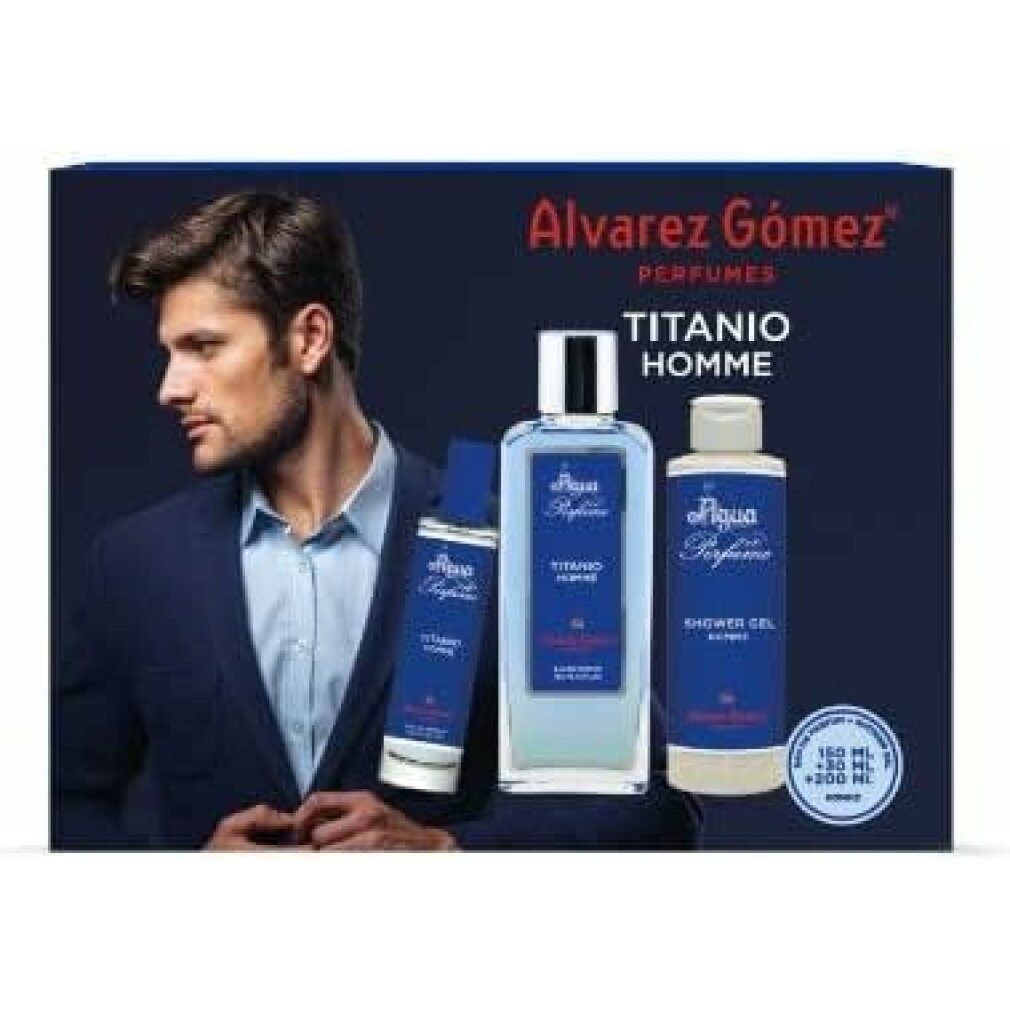 Alvarez Gomez Extrait Parfum Alvarez Gómez Alv Gomez Agua De Perfume Homme Edp 150ml Titanio Sets