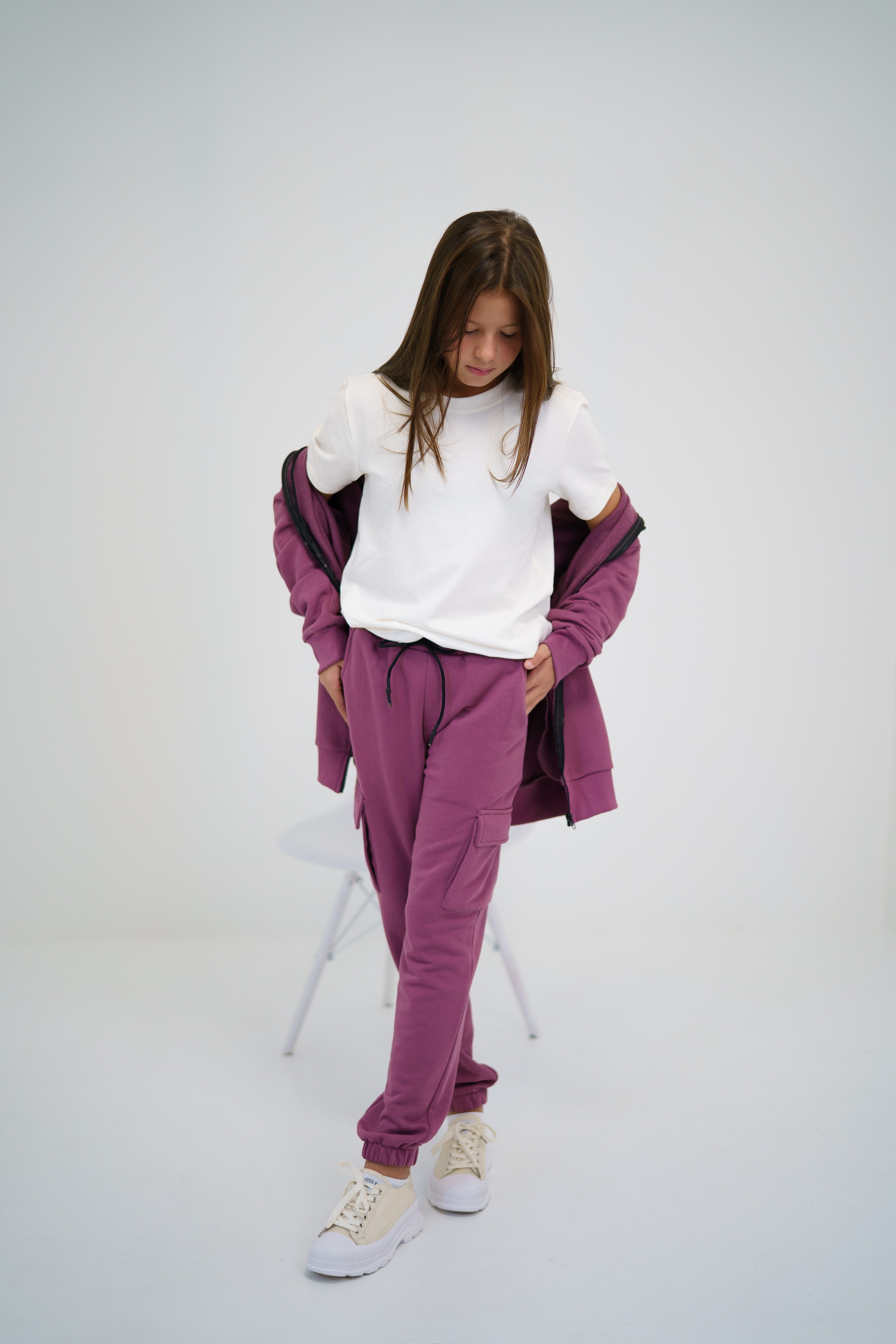 LEMONI Sweathose Cargohose Urban-Style (Set) Elastikbund günstig online kaufen