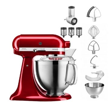 KitchenAid Küchenmaschine KitchenAid 4,8 L 5KSM185 Artisan Küchenmaschine Beginnerset