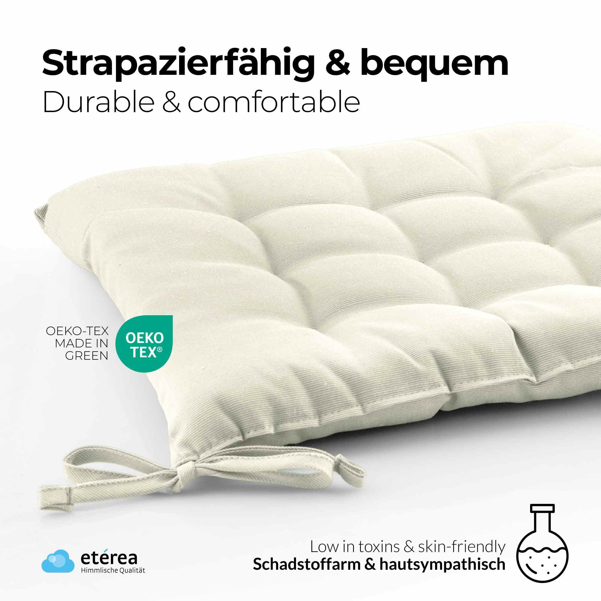 etérea Himmlische Qualität Sitzkissen etérea Sitzkissen Stuhlkissen Basic Auflage und