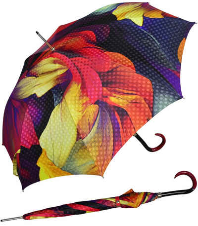 doppler MANUFAKTUR Langregenschirm edler, handgearbeiteter Manufaktur-Regenschirm, einzigartige Designs in leuchtenden Farben