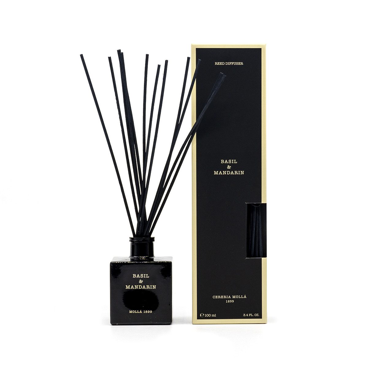 Raumduft Cereria Molla 1899 Mikado Basil & Mandarin Raumduft Diffuser Premium