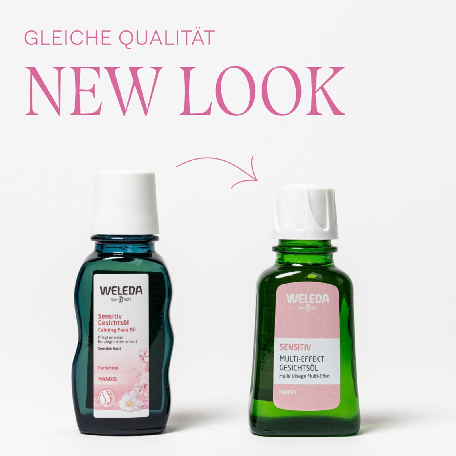 WELEDA Gesichtsöl SENSITIV MULTI-EFFEKT GESICHTSÖL MANDEL