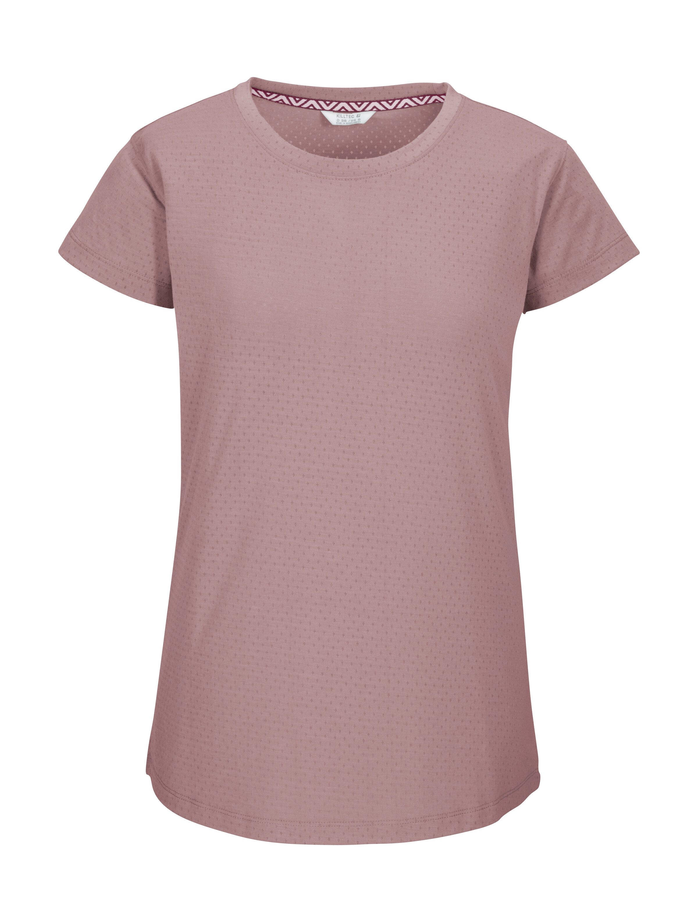 Killtec T-Shirt KOS 23 WMN TSHRT Leichtes, schnelltrocknendes Damen Funktionsshirt mit Stretch.