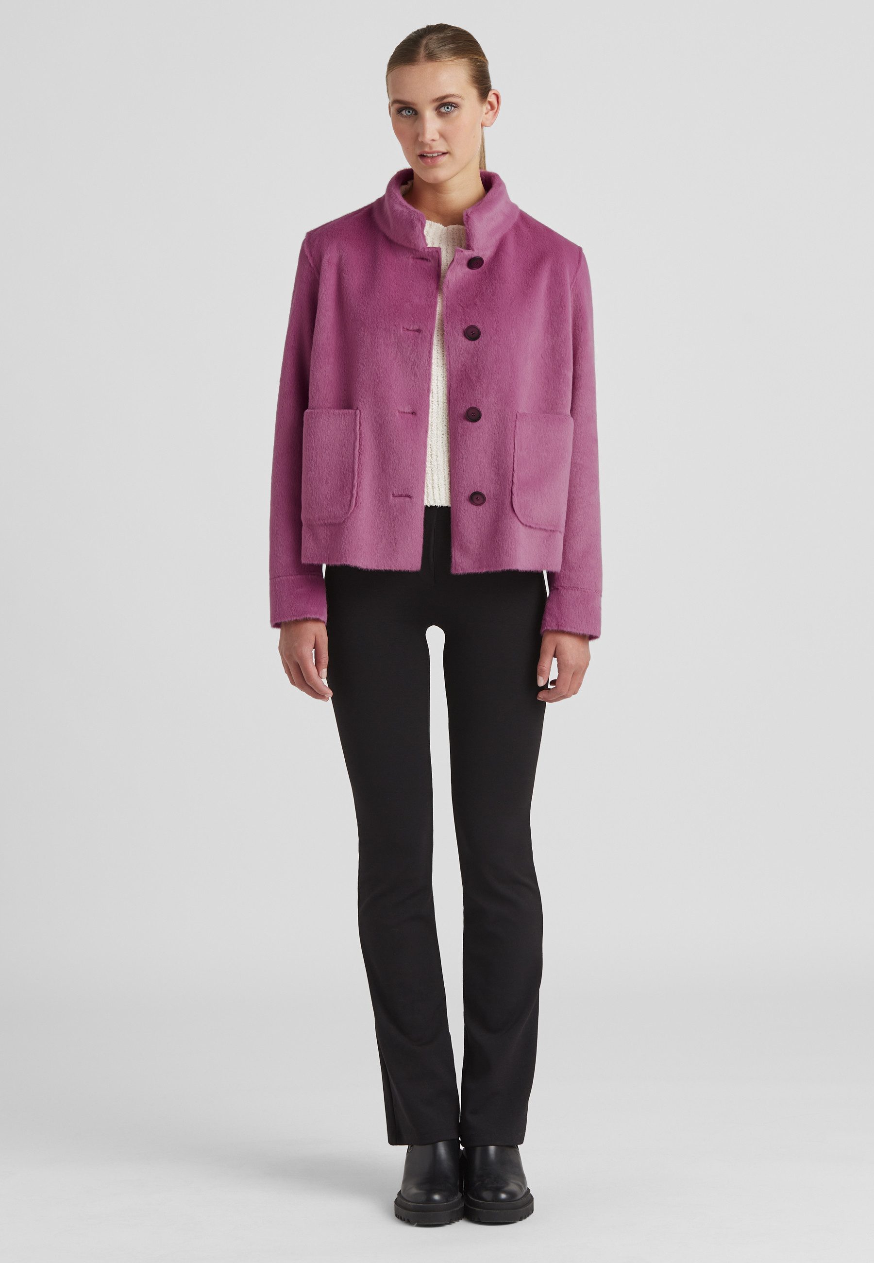 Milestone Fellimitatjacke MSHarmless Damen Kunstfelljacke Übergangsjacke günstig online kaufen
