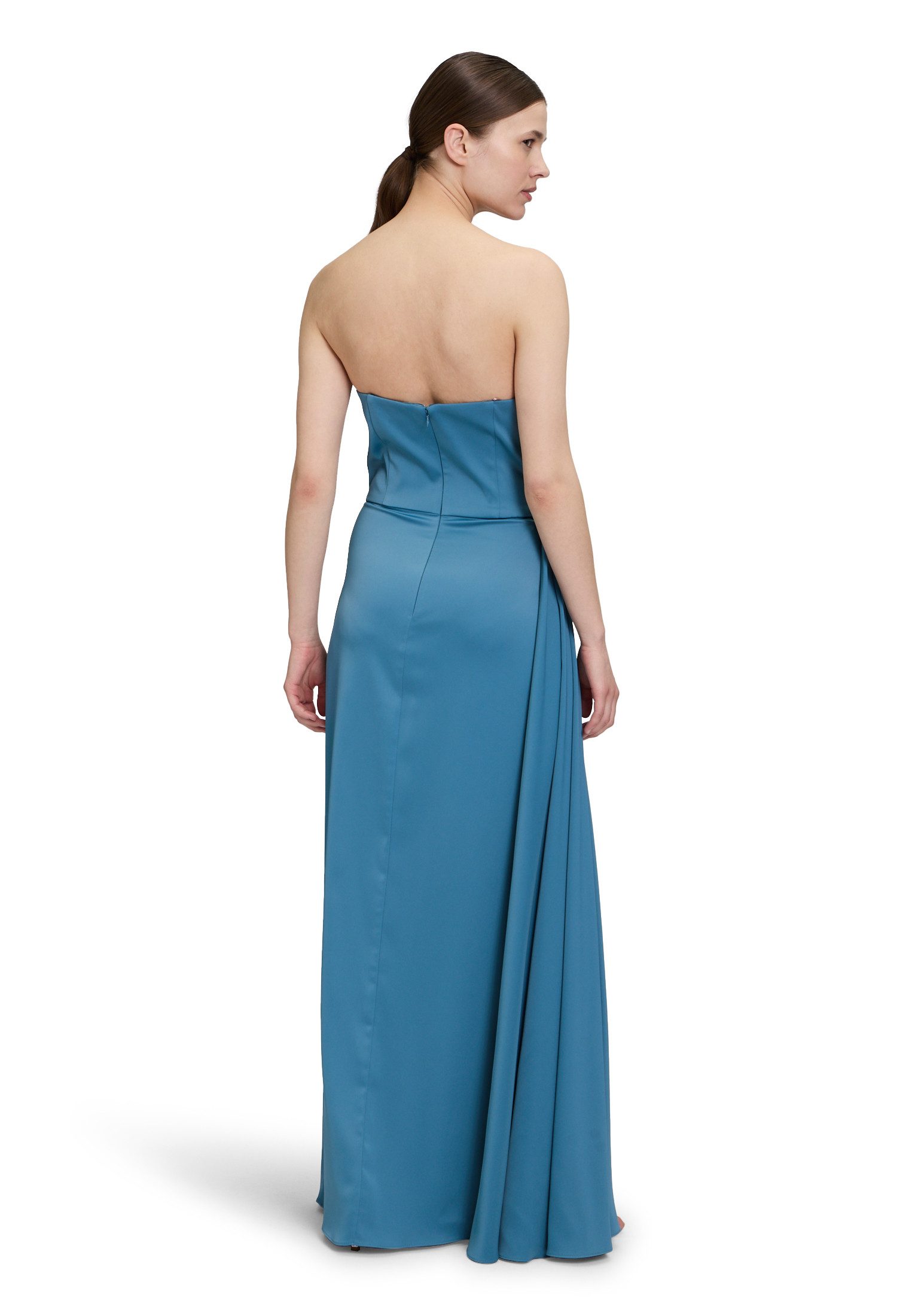 Vera Mont Abendkleid Damen figurbetont Schluppe