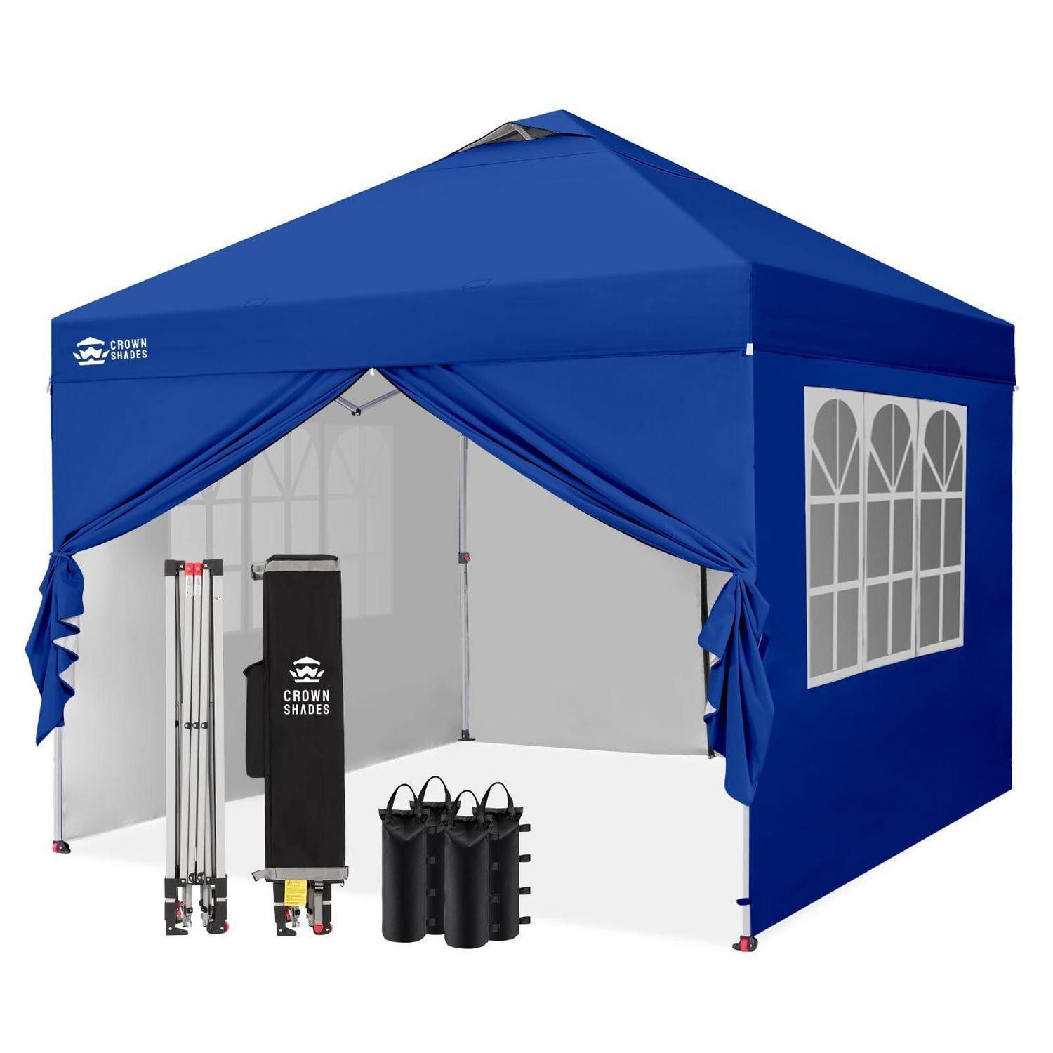 LuxusKollektion Faltpavillon Pavillon 3x3m Pop-Up wasserdicht Marineblau