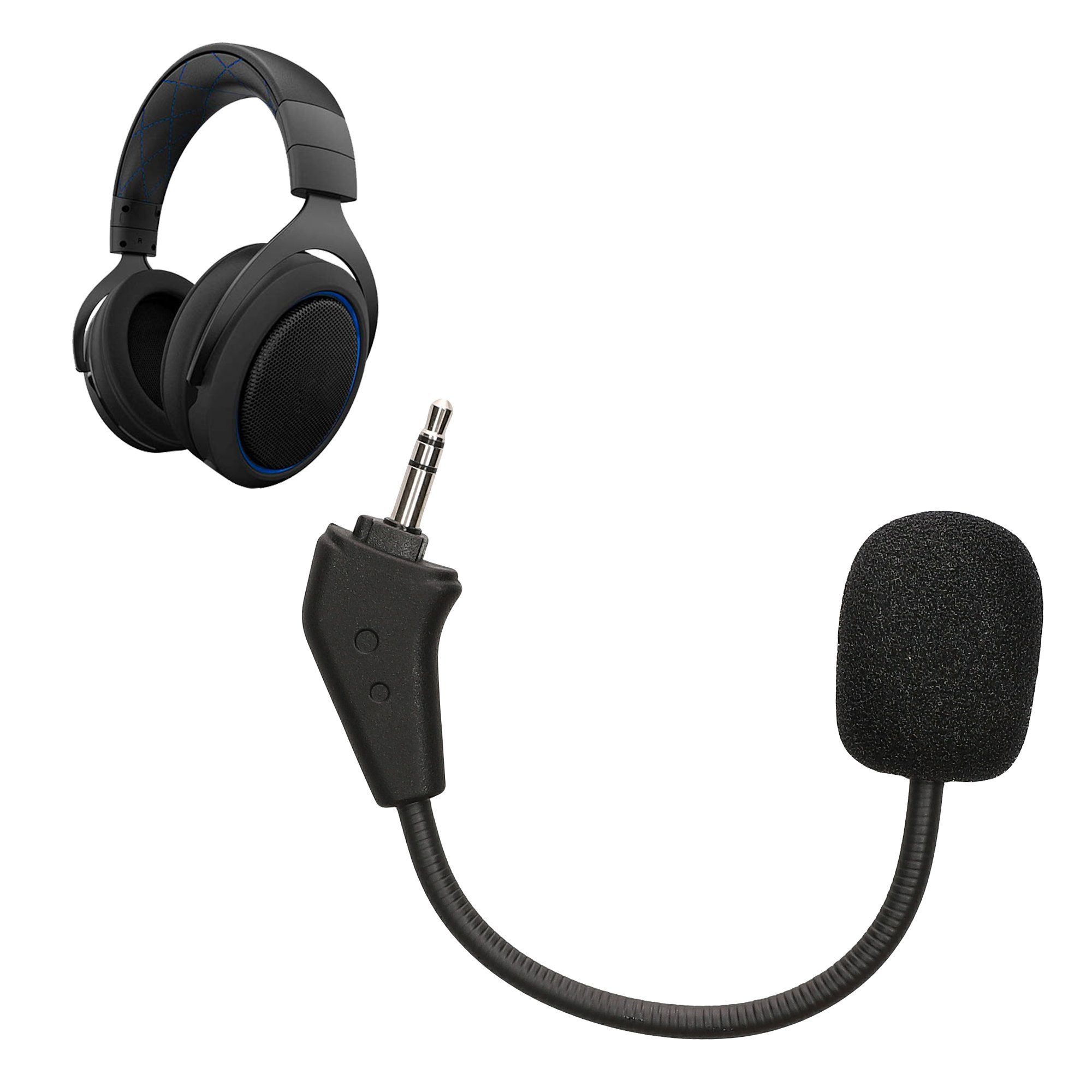 kwmobile Ersatz Kopfhörer Mikrofon für Corsair HS50 HS60 HS60 Pro HS70 HS70 Pro Gaming-Headset Zubehör (Headset Microphone)