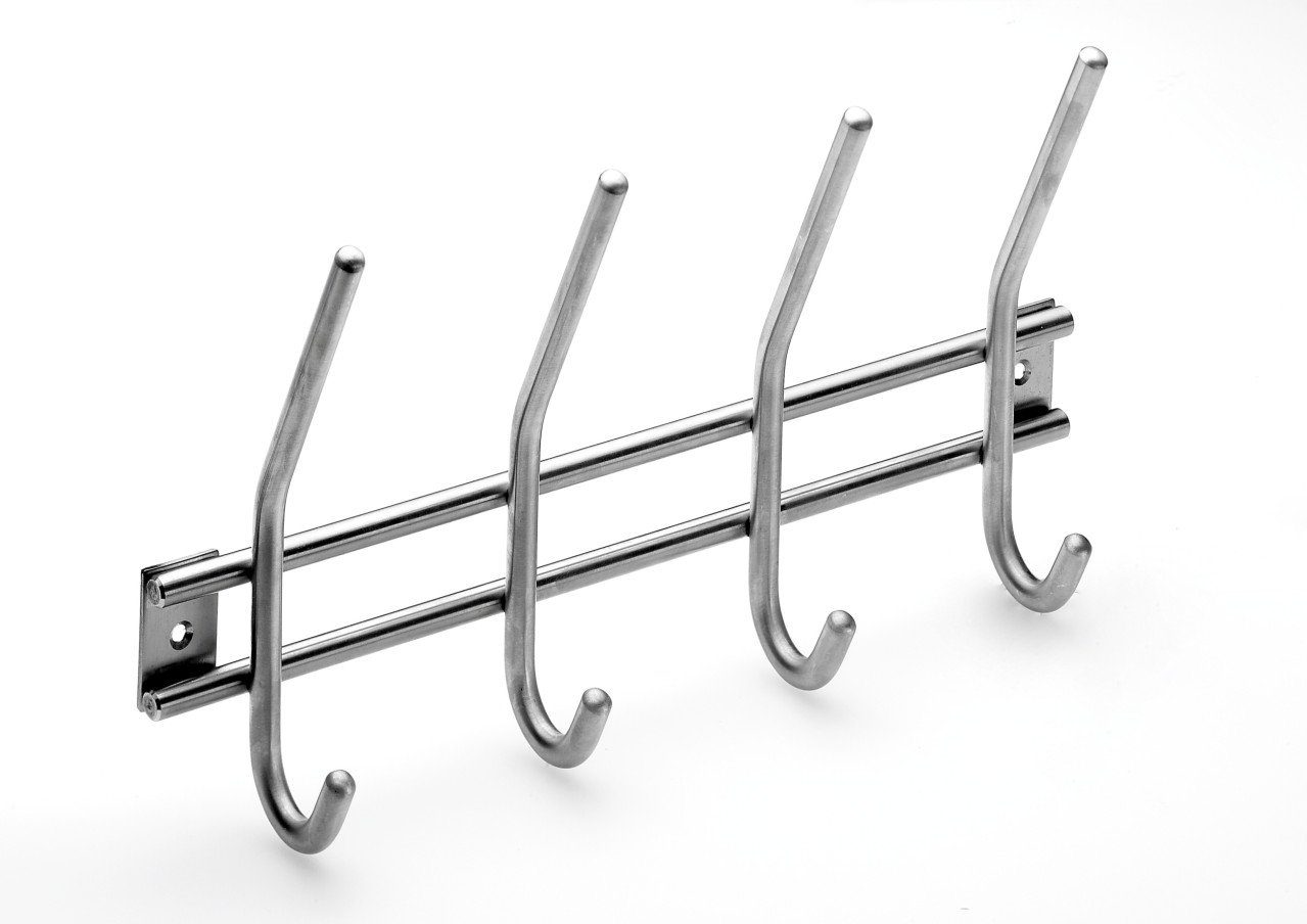 Hettich Garderobenleiste Hettich Garderobenleiste 4 Haken 30,0 x 16,5 x 5,5