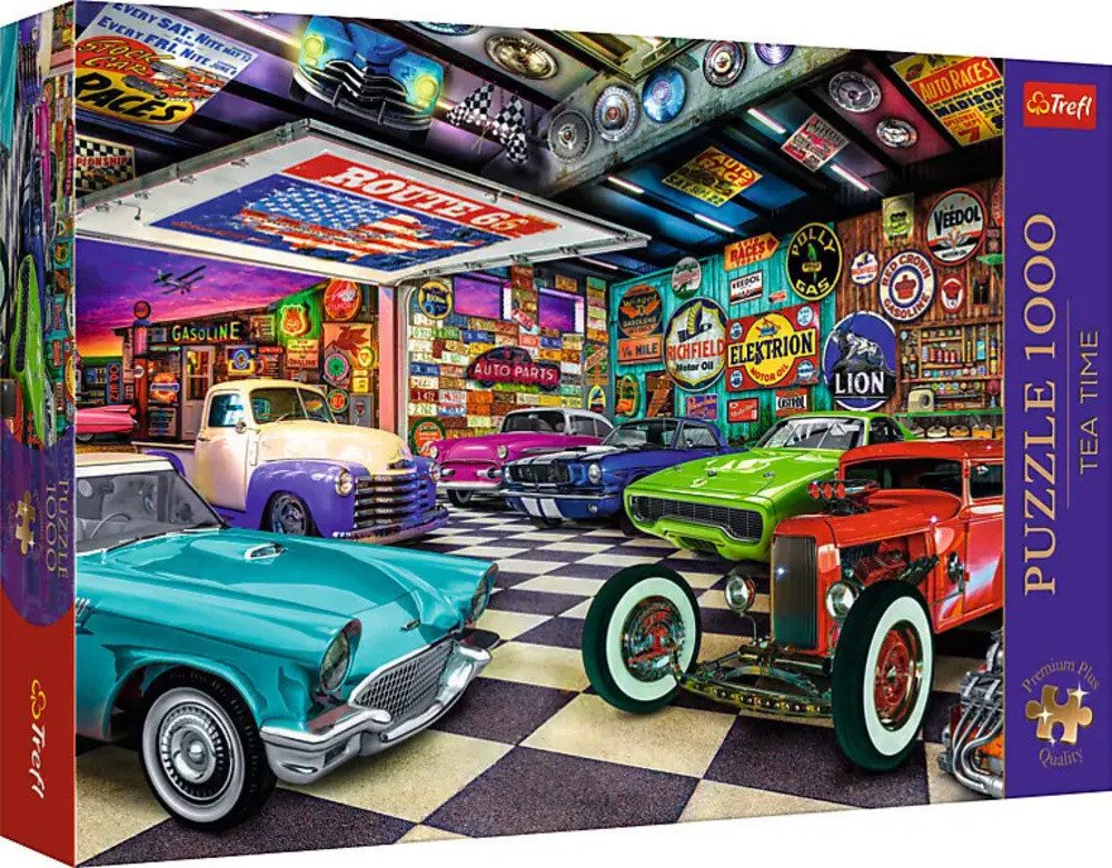 Trefl Puzzle Tea Time: Car Collectors günstig online kaufen