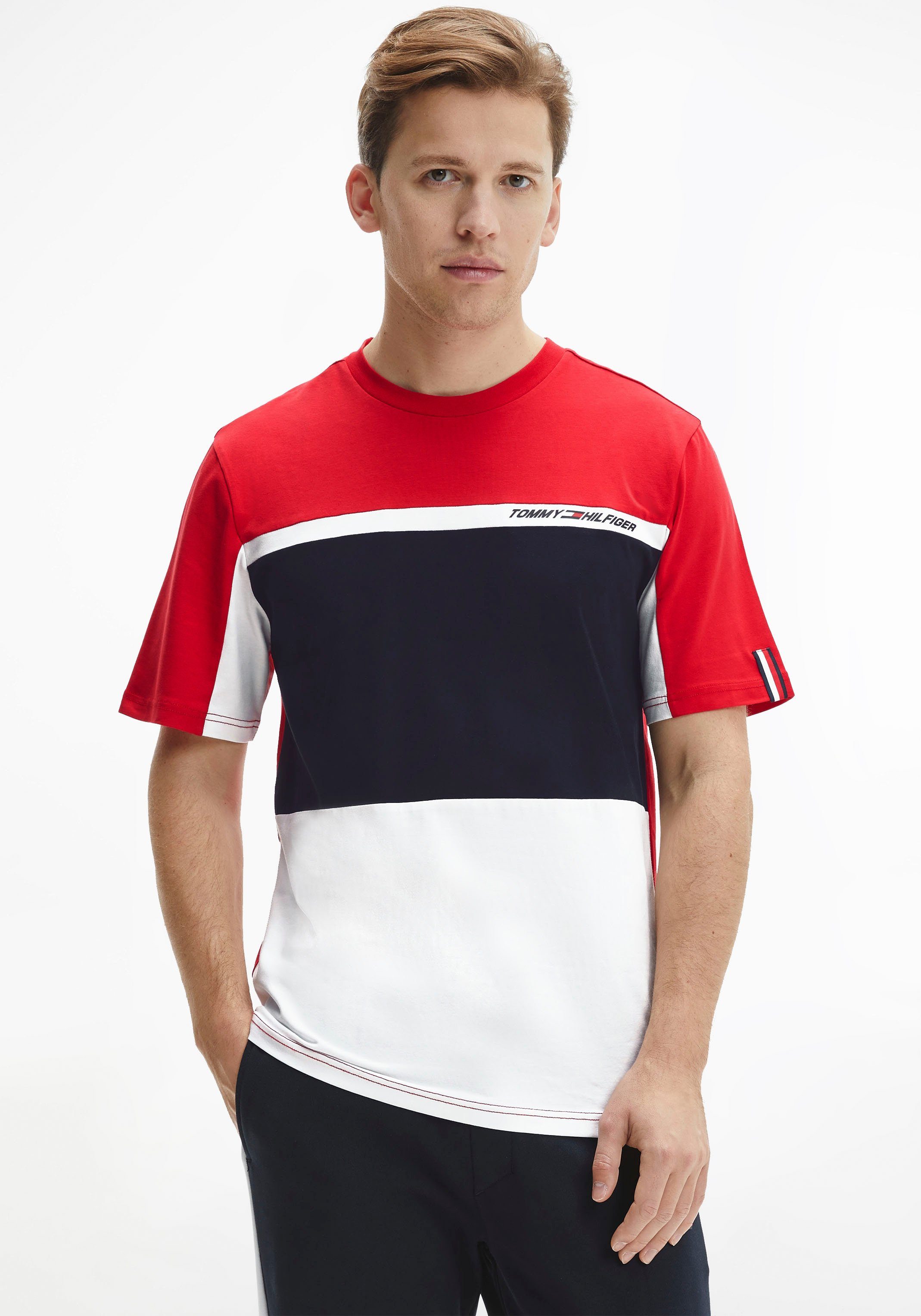 Tommy Hilfiger Sport T-Shirt »COLORBLOCKED« kaufen | OTTO
