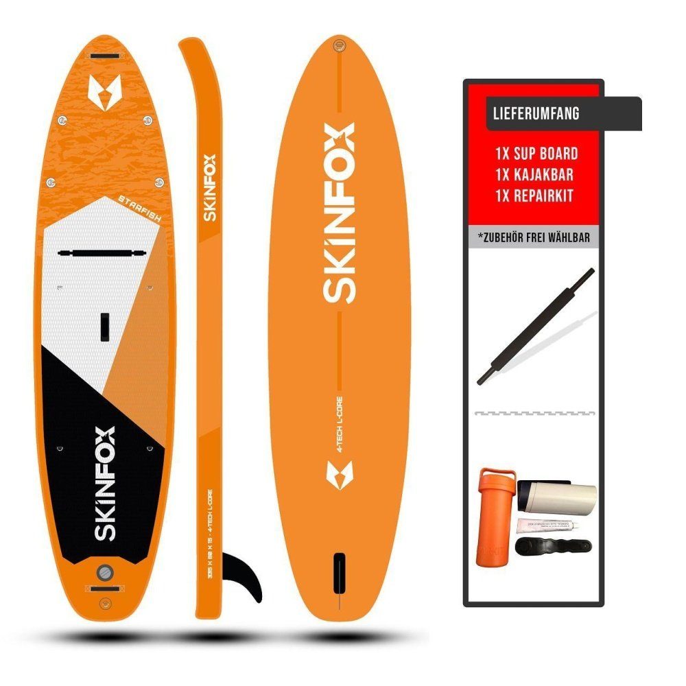 Skinfox Inflatable SUP-Board STARFISH - 335x80x15 SUP - SKINFOX