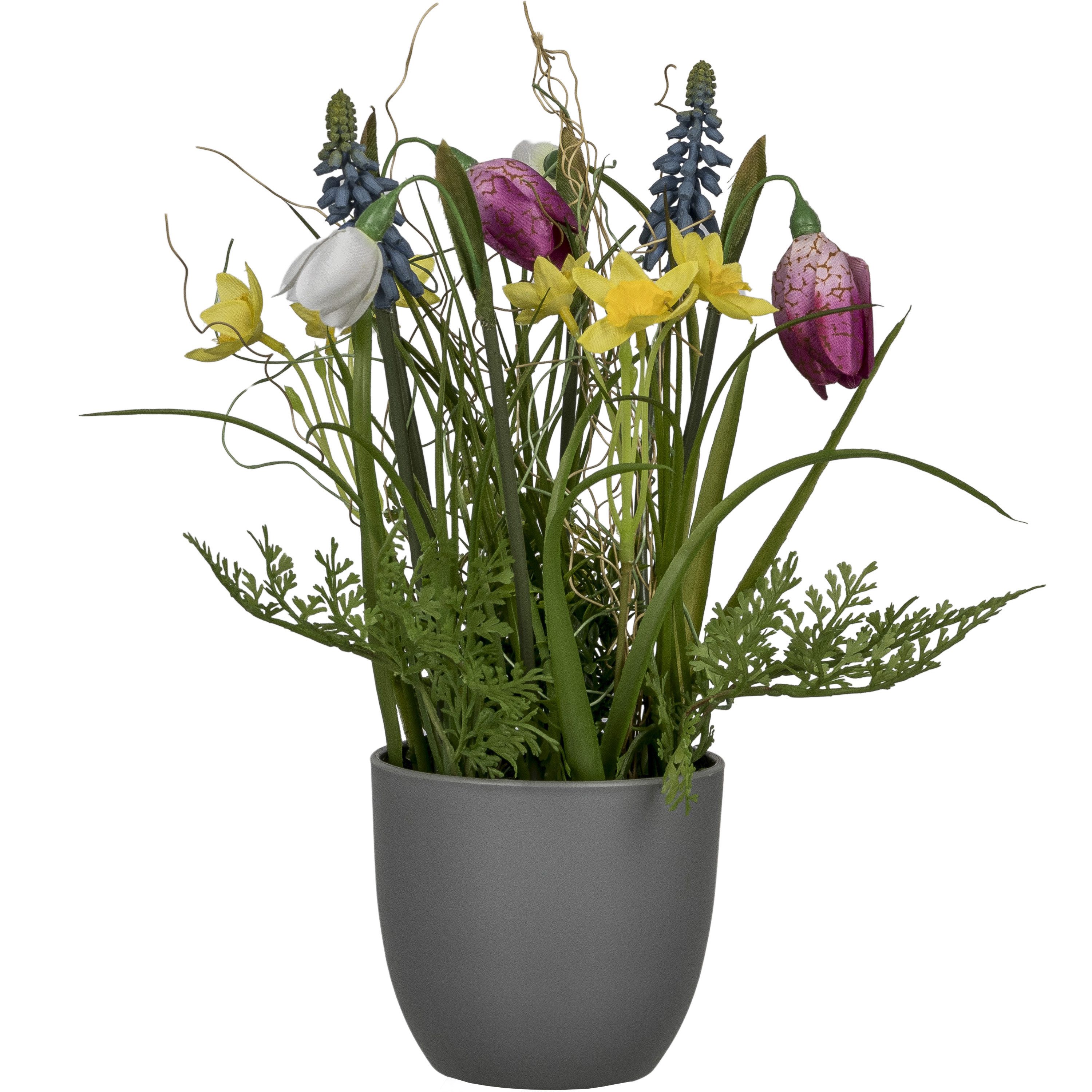 Kunstblume Arrangement mit Frühlingsblumen, Creativ green, Höhe 28 cm, mit günstig online kaufen