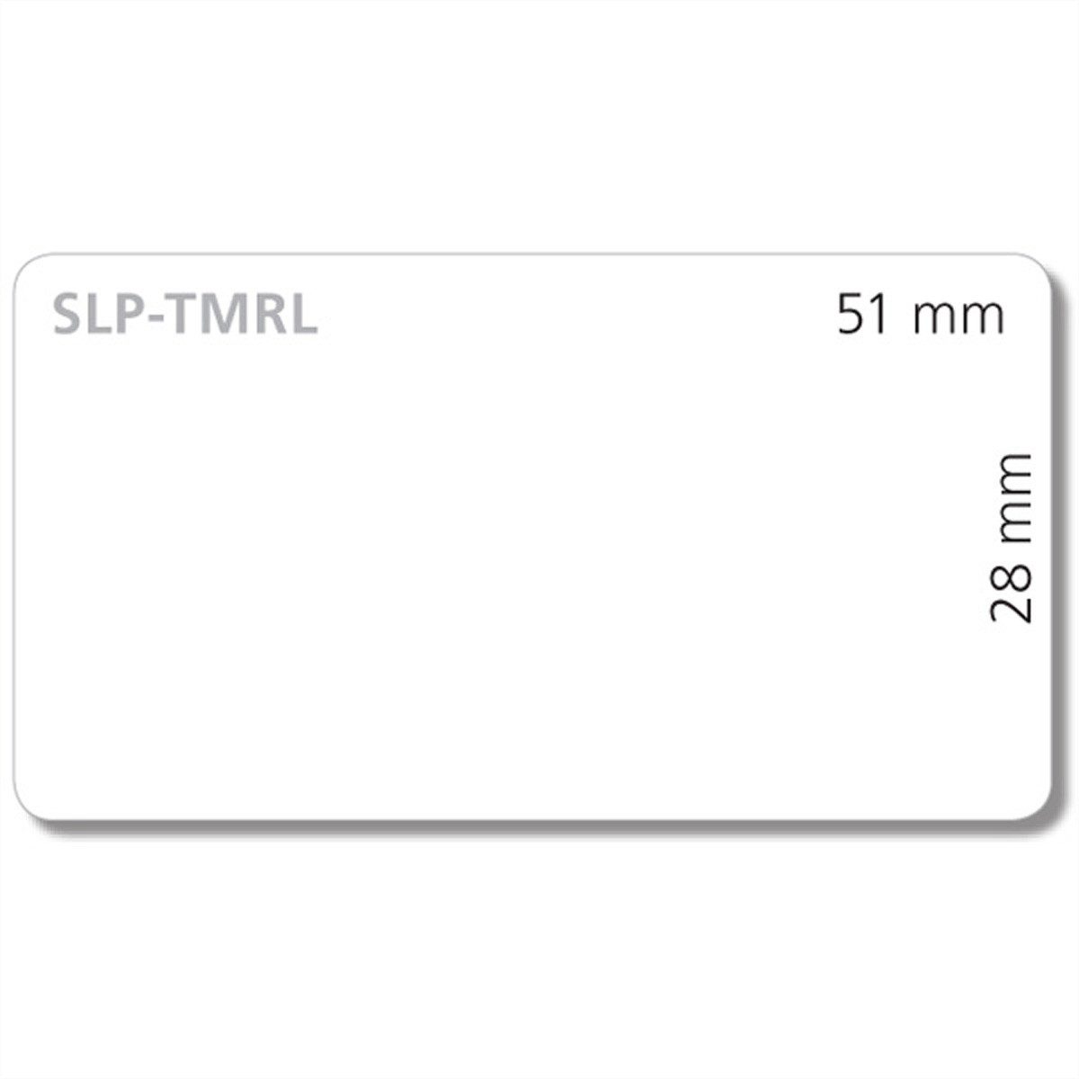Folien-Etiketten 28 x 51mm, SLP-TMRL Multifunktionsdrucker