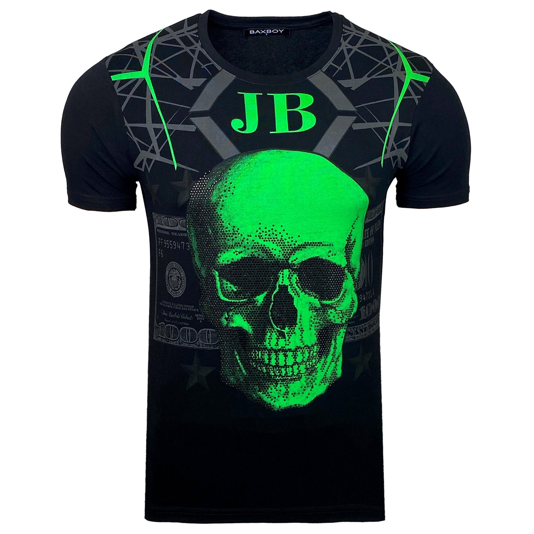 Baxboy T-Shirt BAXBOY T-Shirt mit stylischem günstig online kaufen