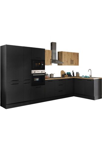 BASIC by Balculina Winkelküche Turin Stellbreite 370x175 ...