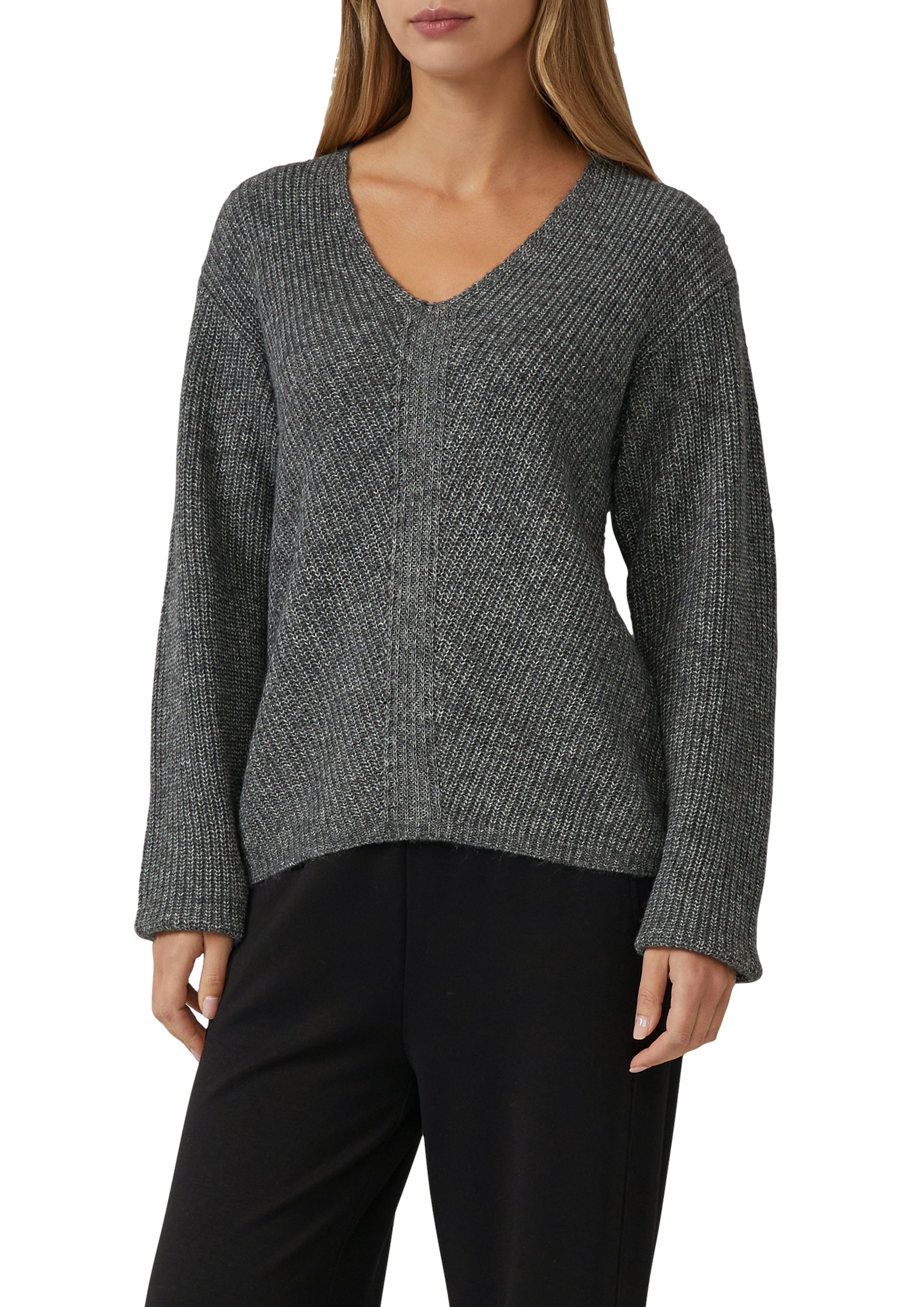 s.Oliver Strickpullover mit Struktur Muster günstig online kaufen